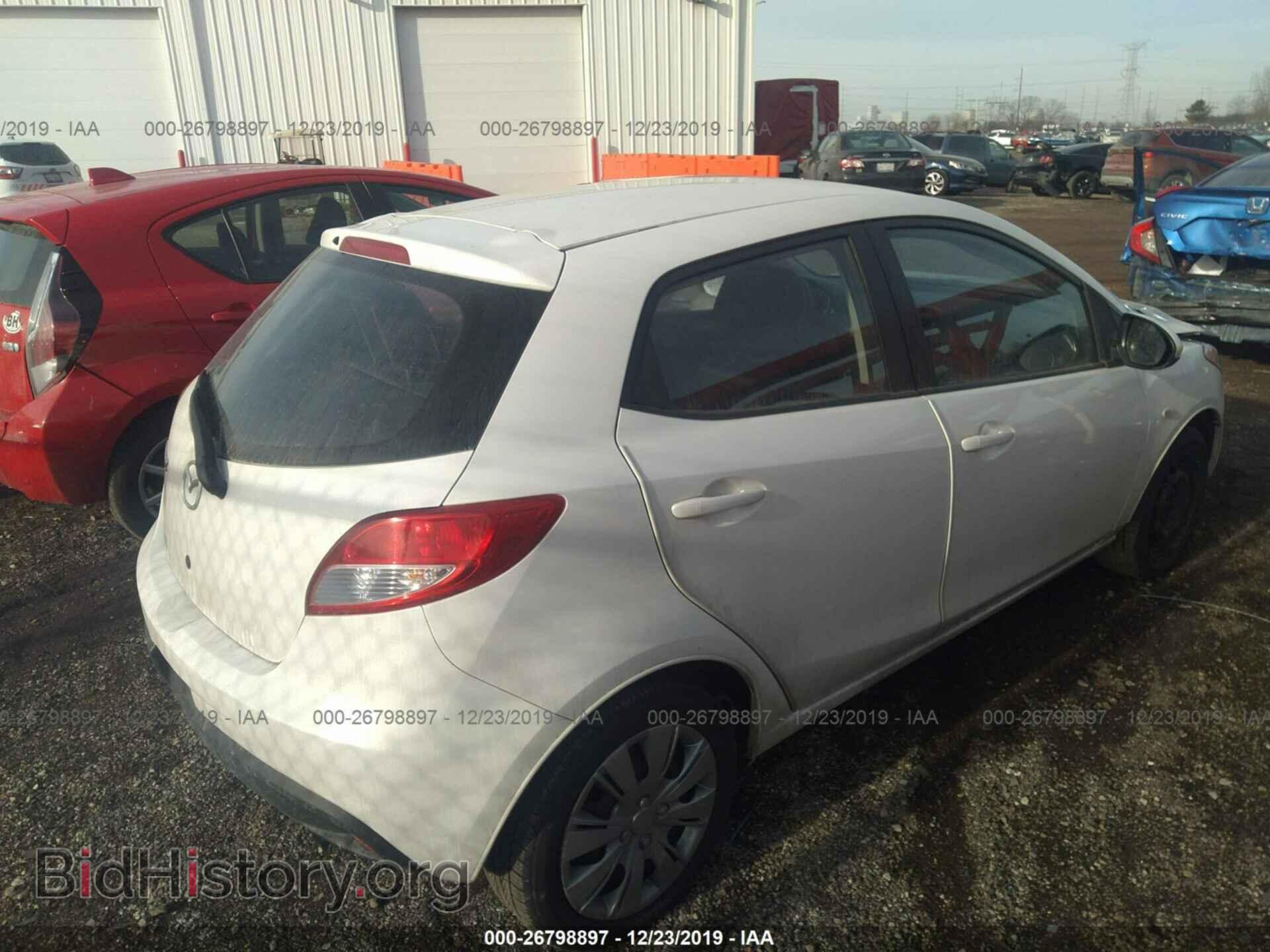 2014 MAZDA MAZDA2 - VIN: JM1DE1KY4E0175449 - Фото 4