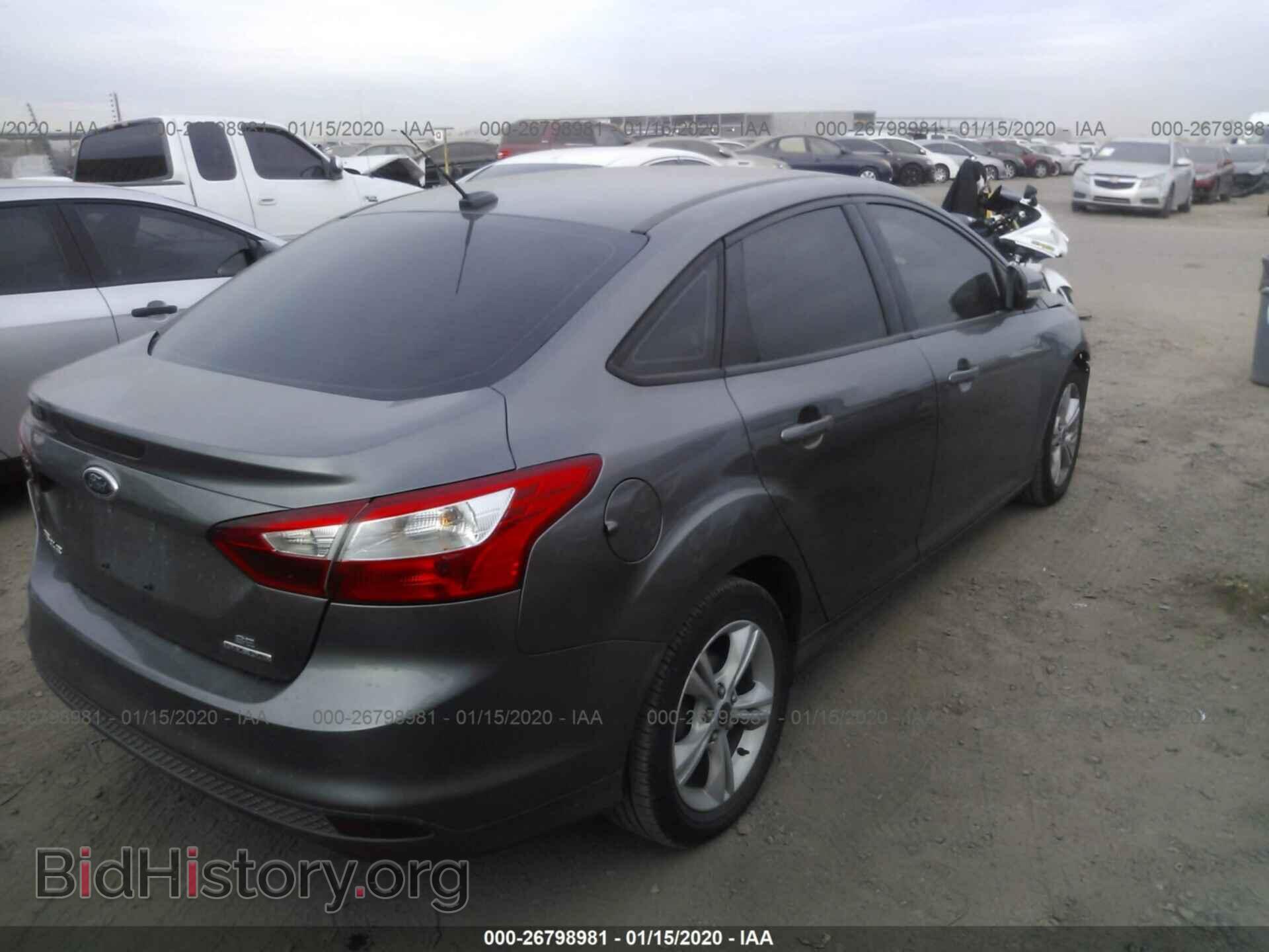 2014 FORD FOCUS - VIN: 1FADP3F2XEL400117 - Фото 4