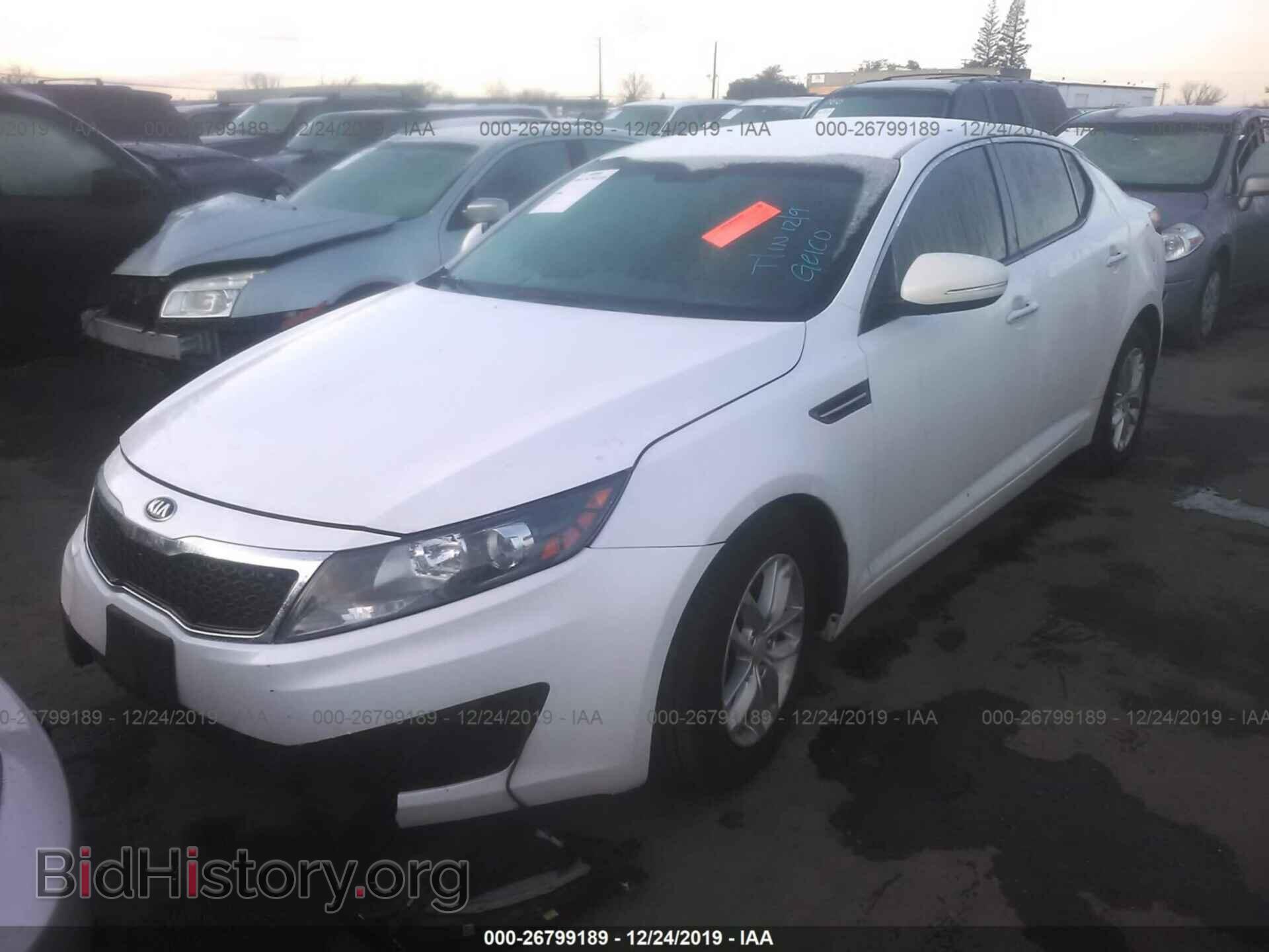 2013 KIA OPTIMA - VIN: KNAGM4A77D5379977 - Фото 2