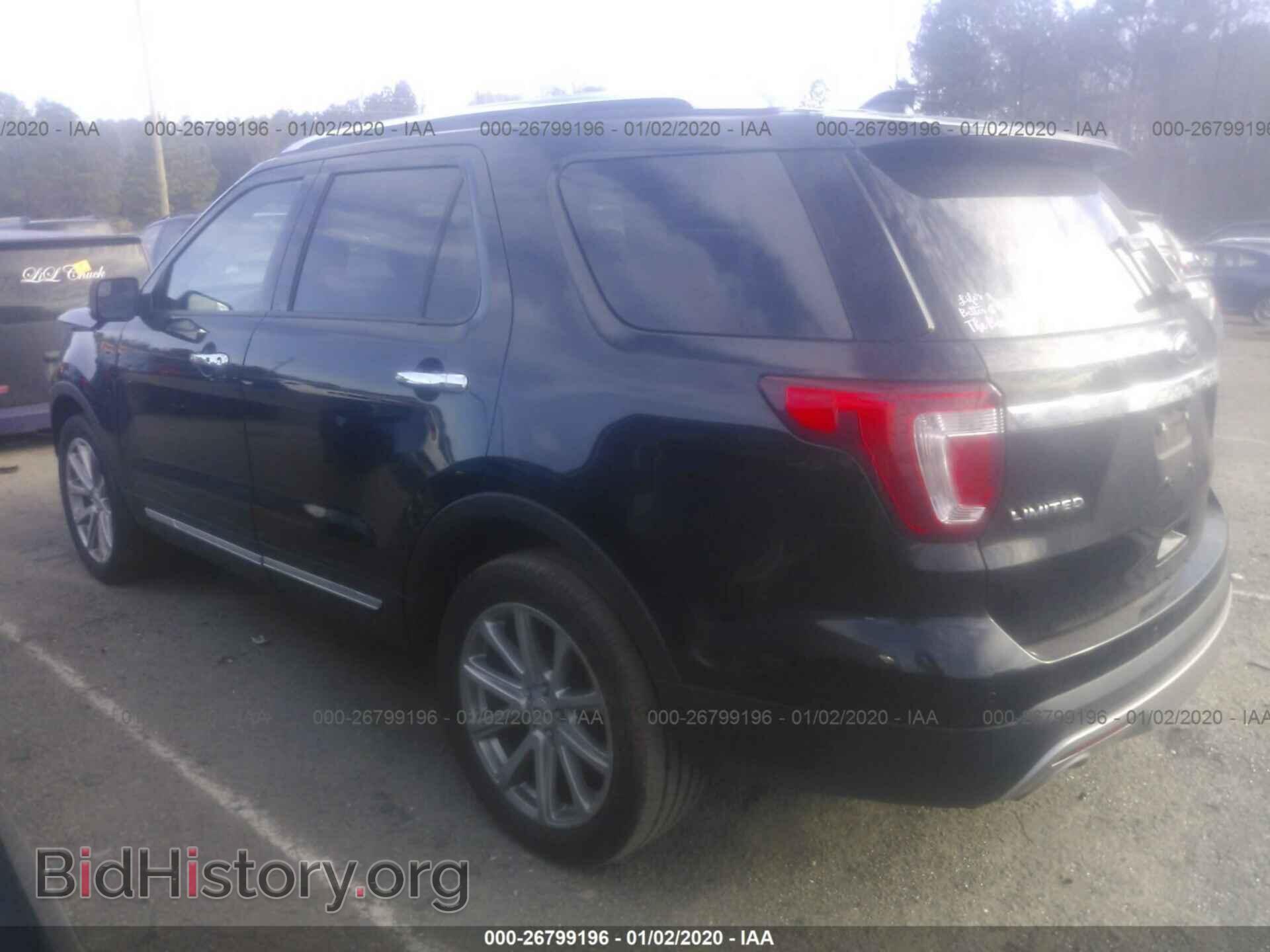 2017 FORD EXPLORER - VIN: 1FM5K8F80HGC92940 - Фото 3