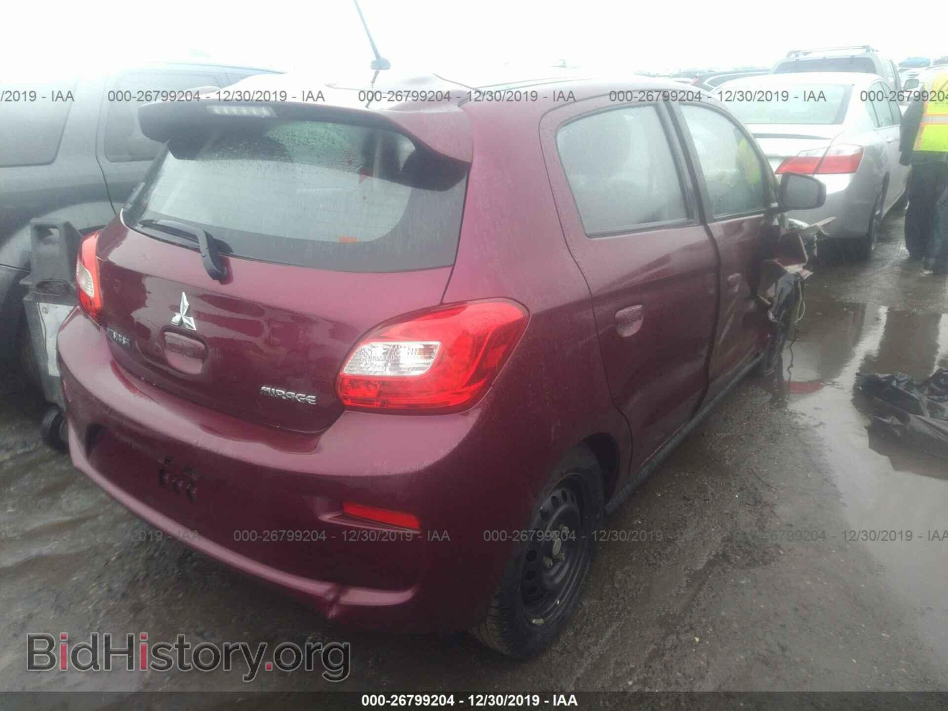 2017 MITSUBISHI MIRAGE - VIN: ML32A3HJ2HH010162 - Фото 4