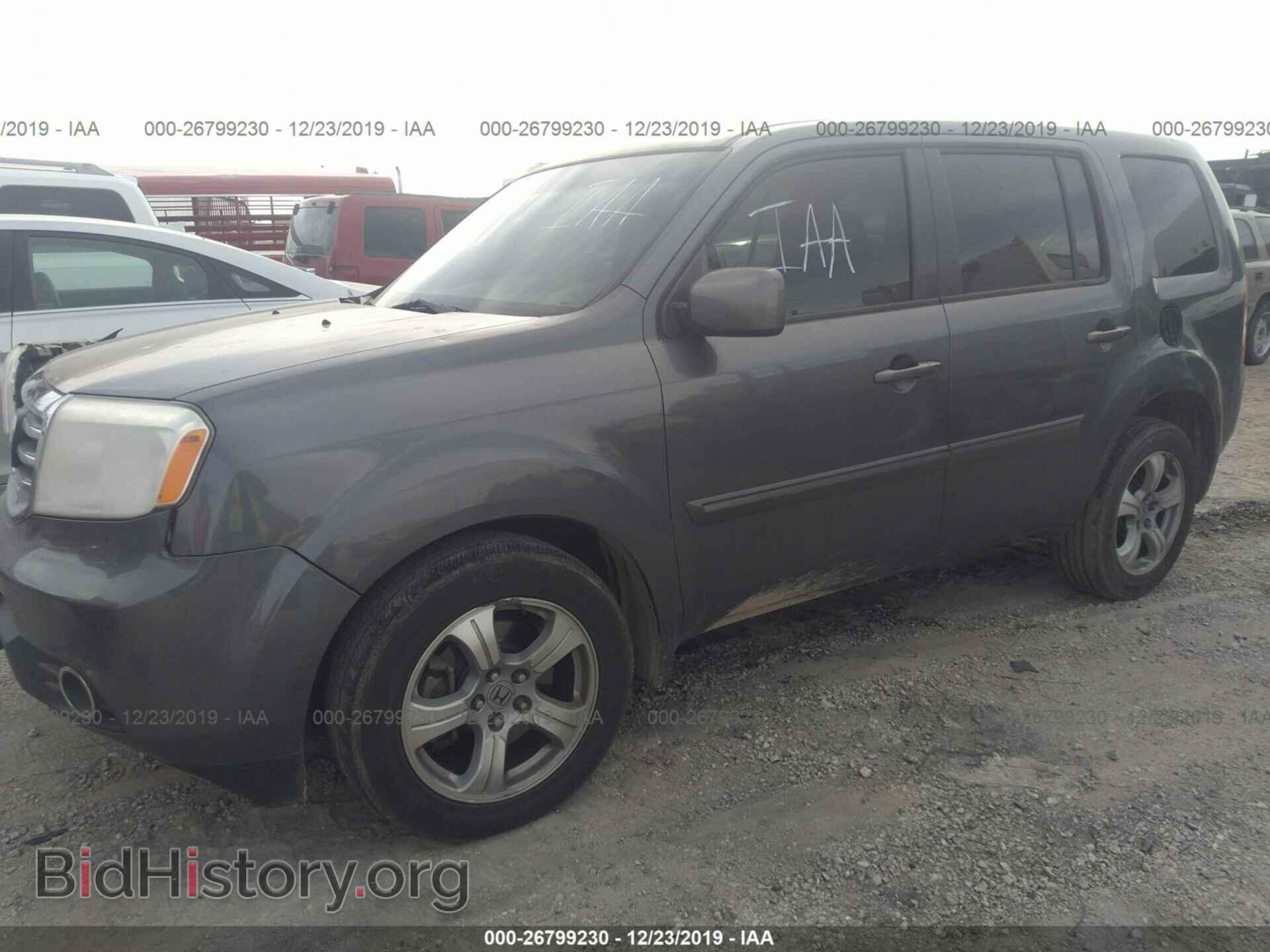 2012 HONDA PILOT - VIN: 5FNYF4H5XCB004989 - Фото 2