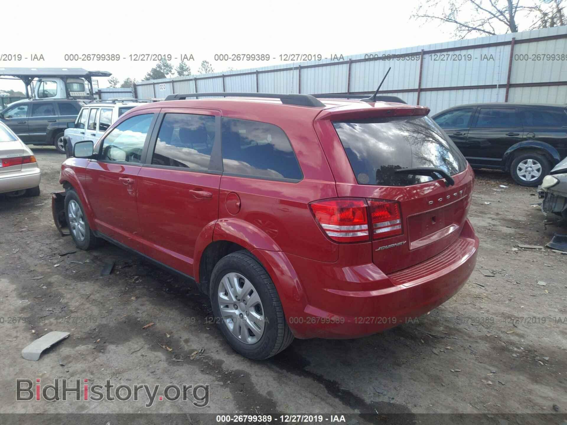 2017 DODGE JOURNEY - VIN: 3C4PDCAB6HT606549 - Фото 3