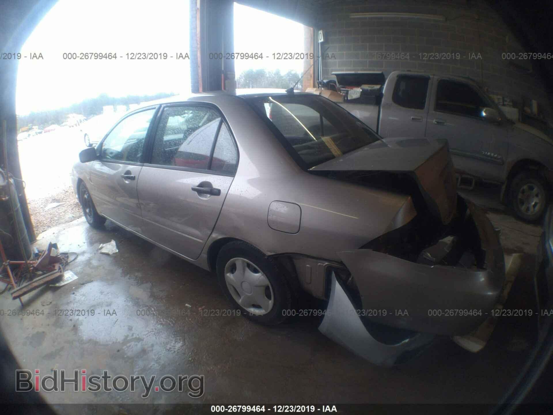 2004 MITSUBISHI LANCER - VIN: JA3AJ26E74U046566 - Фото 3