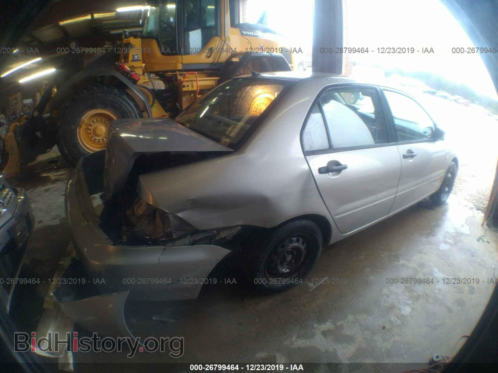 2004 MITSUBISHI LANCER - VIN: JA3AJ26E74U046566 - Фото 4
