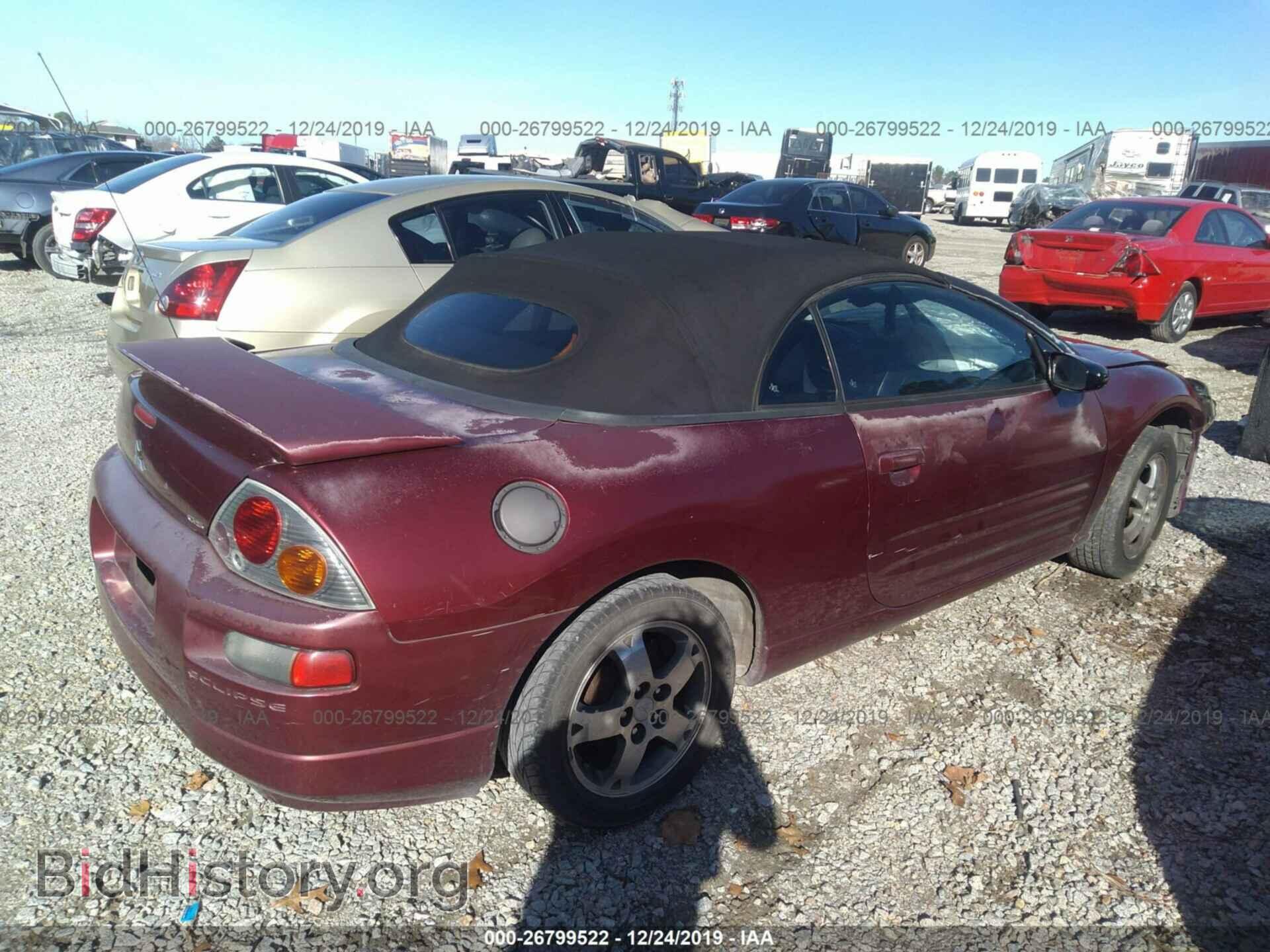 2003 MITSUBISHI ECLIPSE - VIN: 4A3AE45G83E074435 - Photo 4