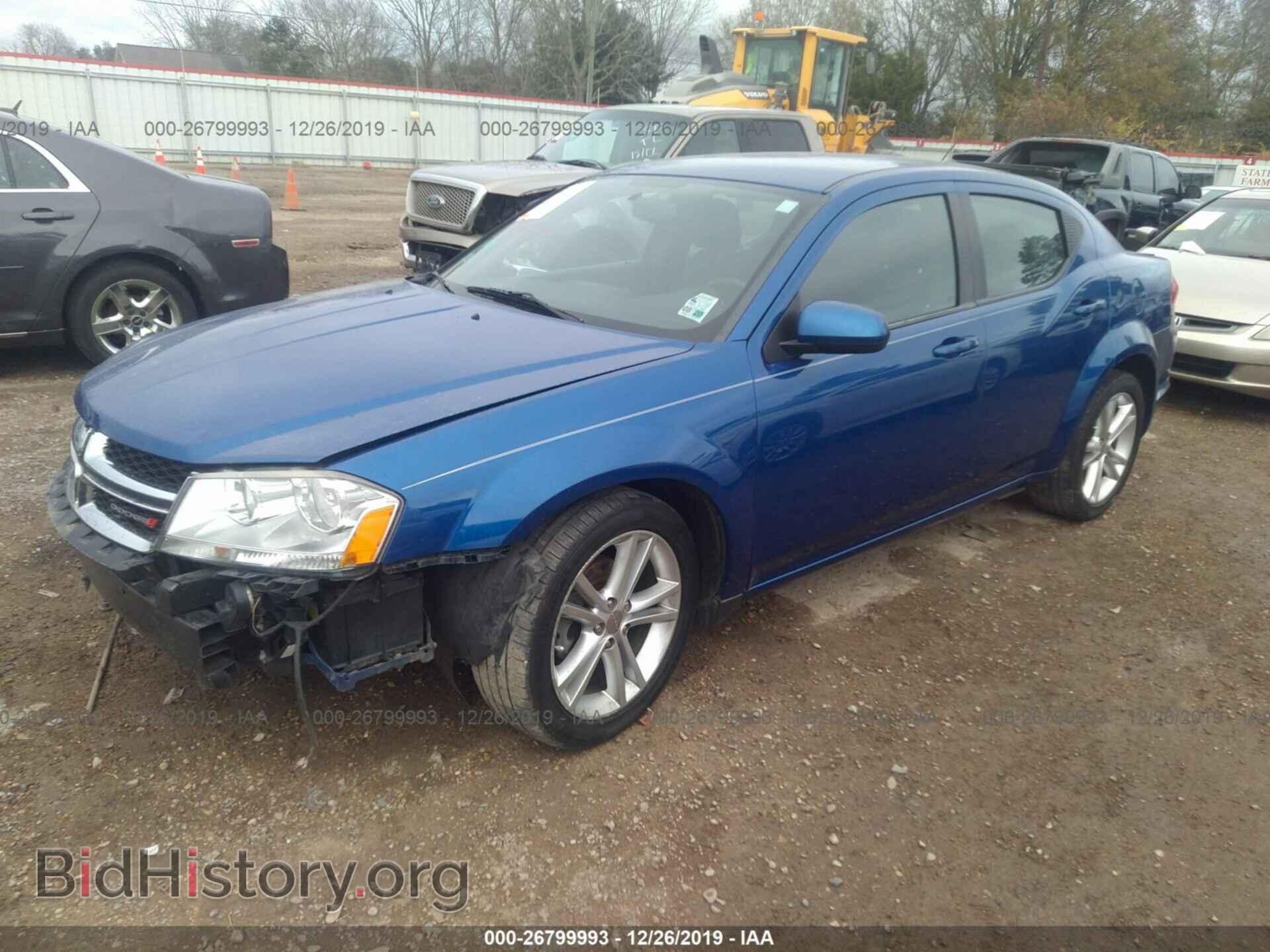 2013 DODGE AVENGER - VIN: 1C3CDZCB3DN768202 - Photo 2