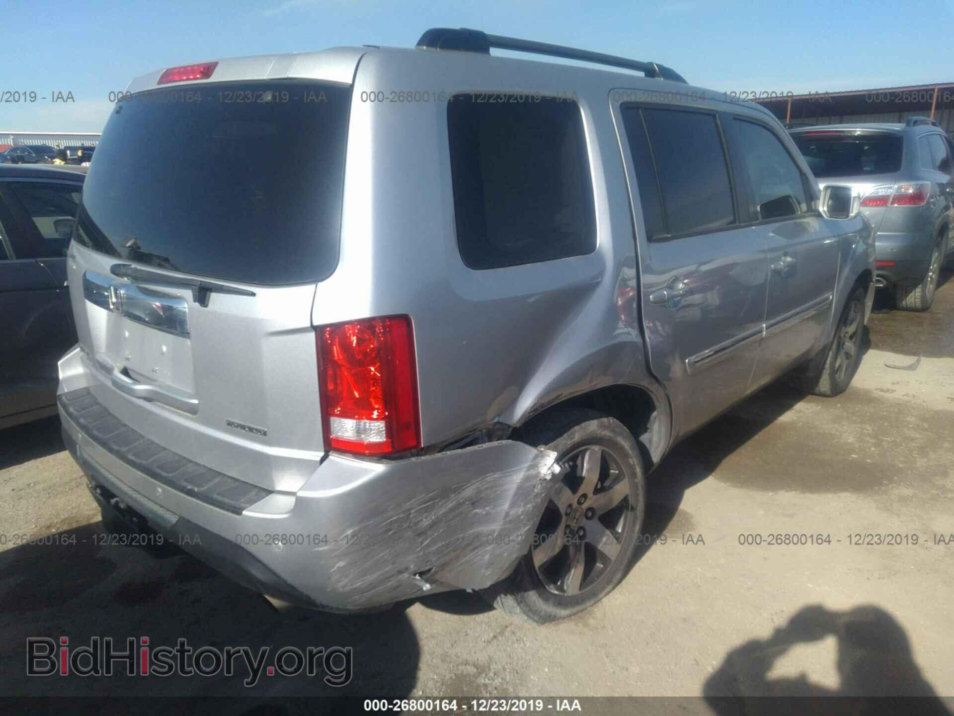 2012 HONDA PILOT - VIN: 5FNYF3H92CB028443 - Photo 4