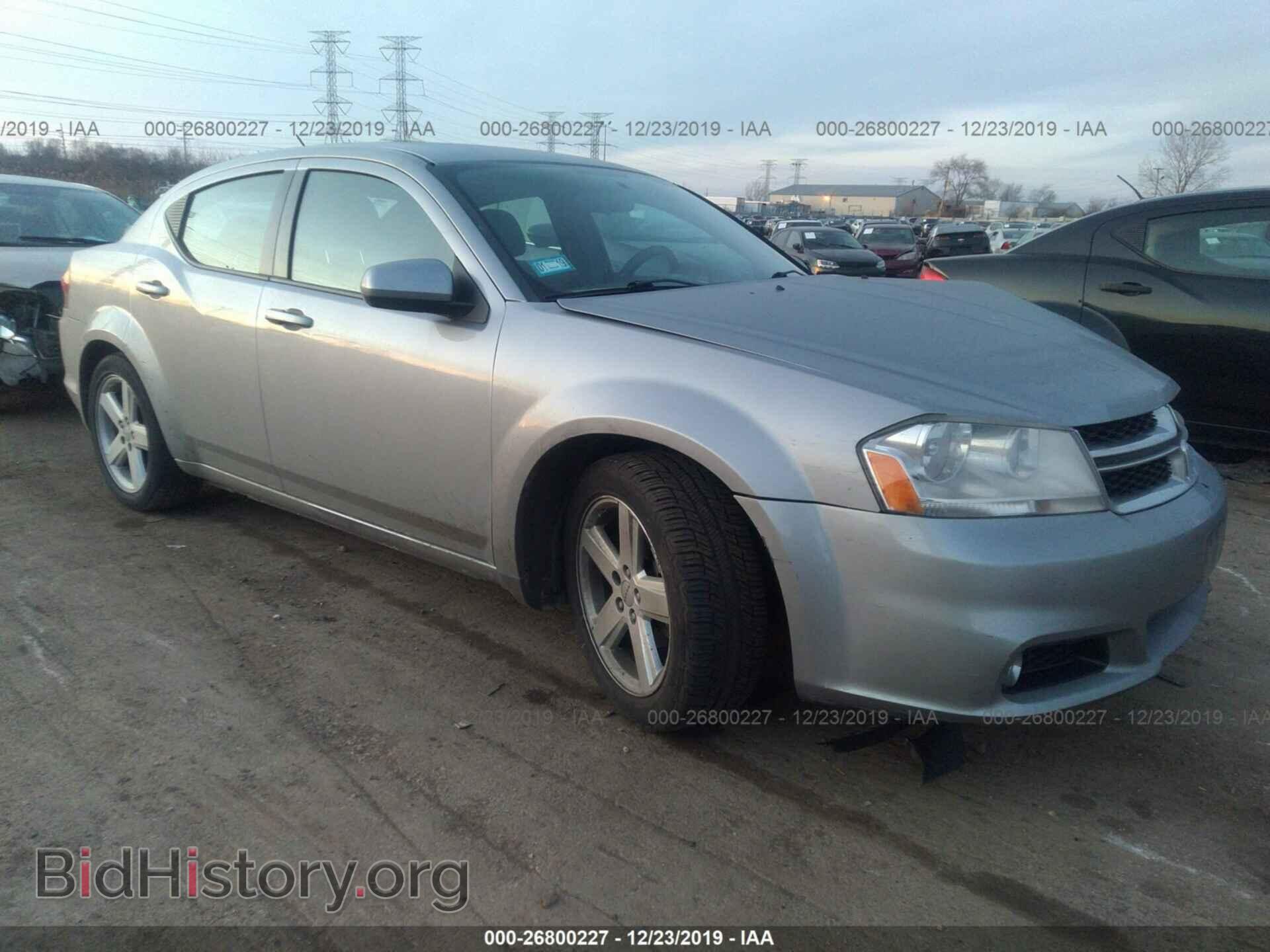 Фотография 1C3CDZCB7DN708276 - DODGE AVENGER 2013