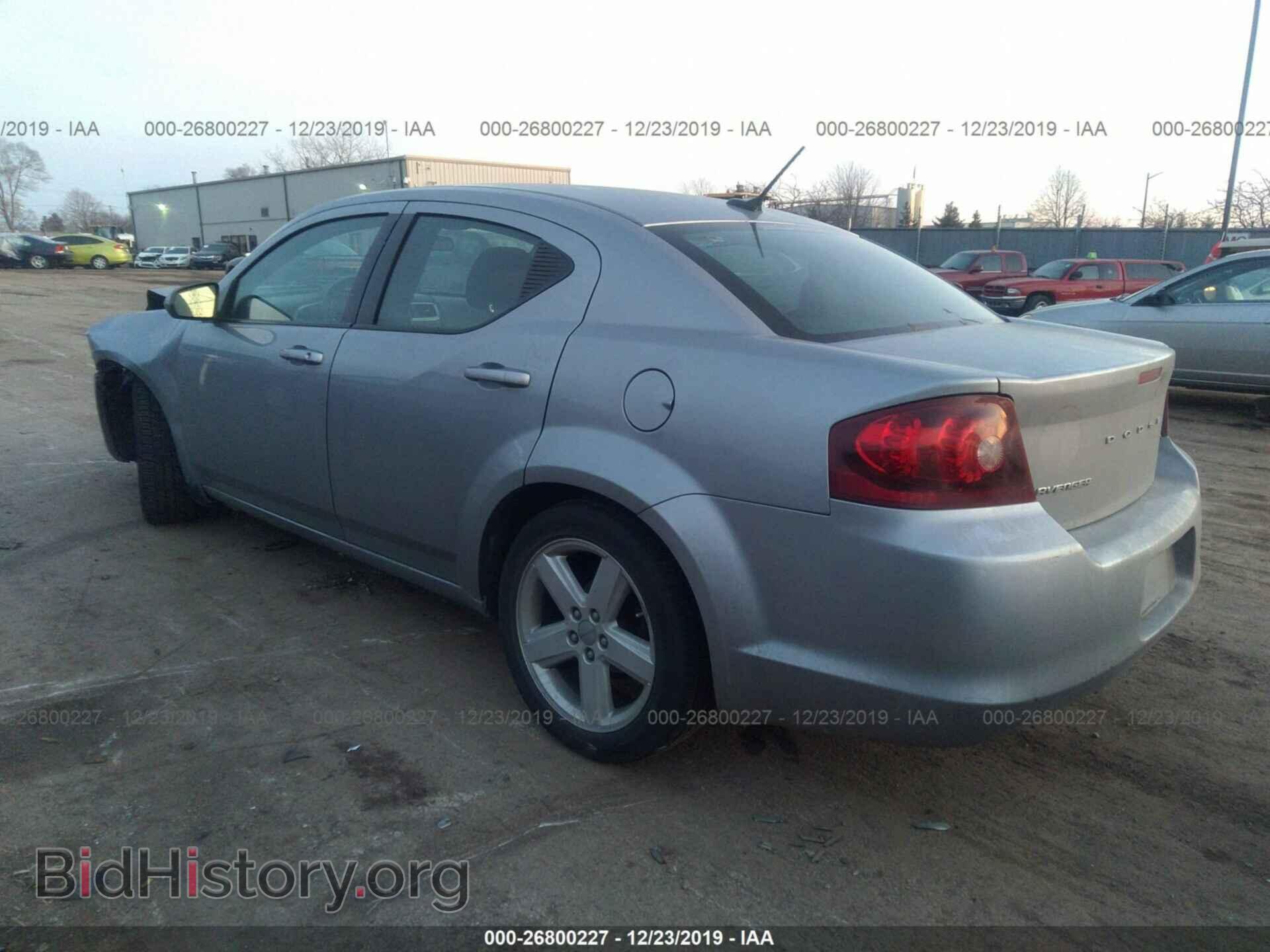 2013 DODGE AVENGER - VIN: 1C3CDZCB7DN708276 - Photo 3