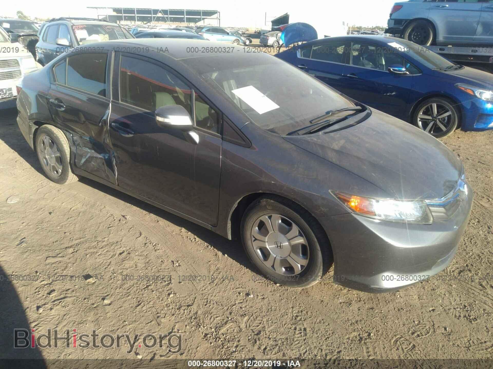 Фотография JHMFB4F32CS002515 - HONDA CIVIC 2012