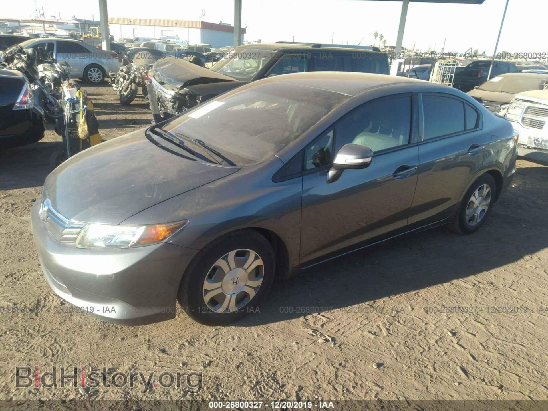 2012 HONDA CIVIC - VIN: JHMFB4F32CS002515 - Фото 2