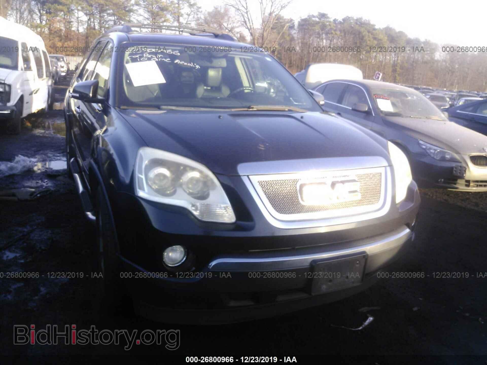 2010 GMC ACADIA - VIN: 1GKLVMED6AJ253809 - Фото 6