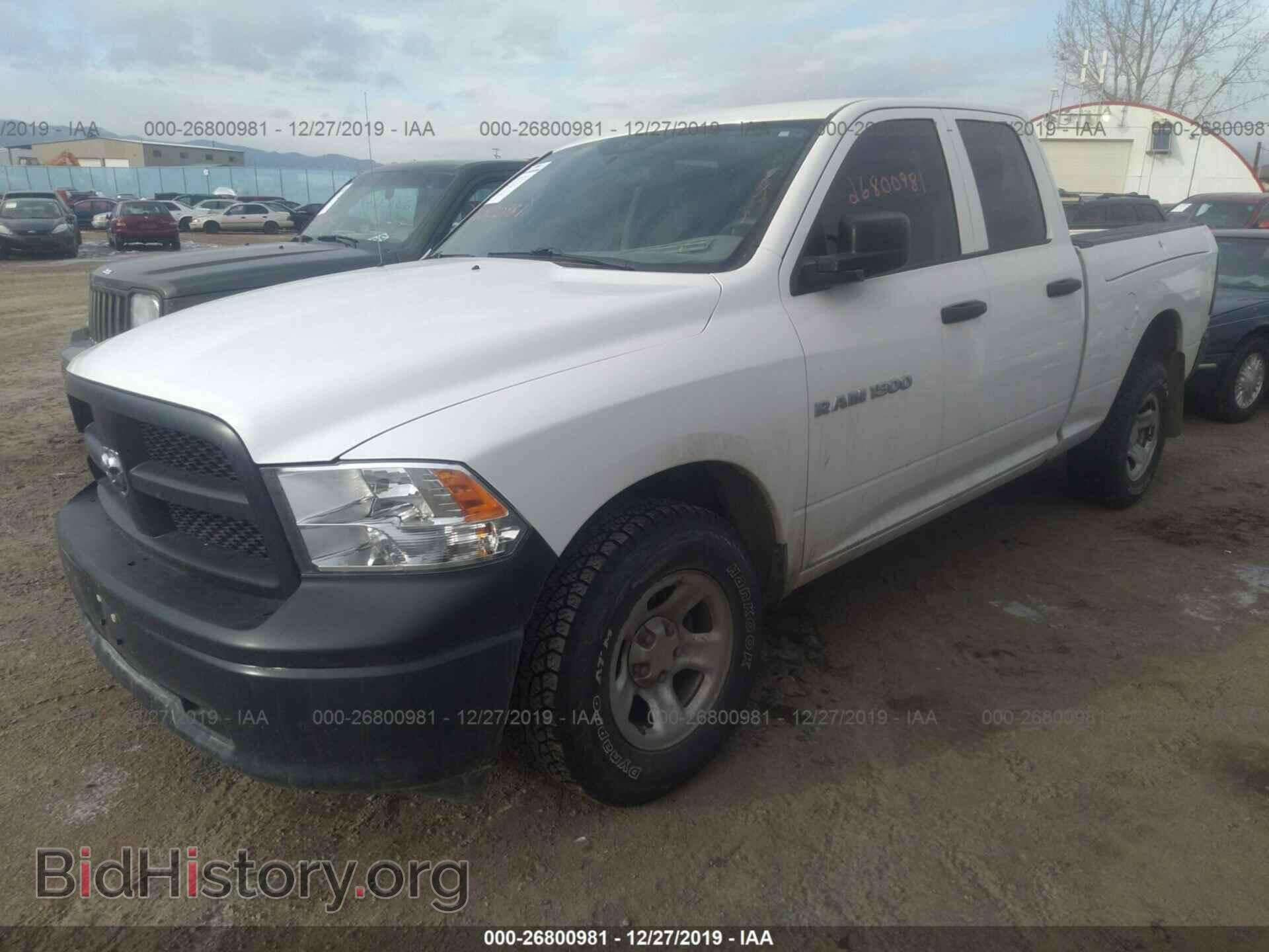 2012 DODGE RAM 1500 - VIN: 1C6RD7FP7CS343137 - Фото 2