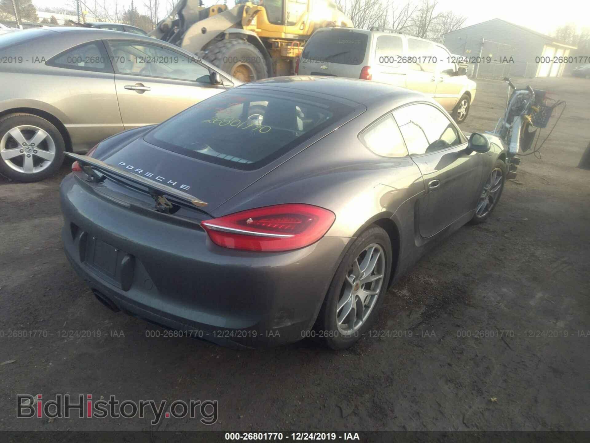 2014 PORSCHE CAYMAN - VIN: WP0AA2A80EK171084 - Фото 4