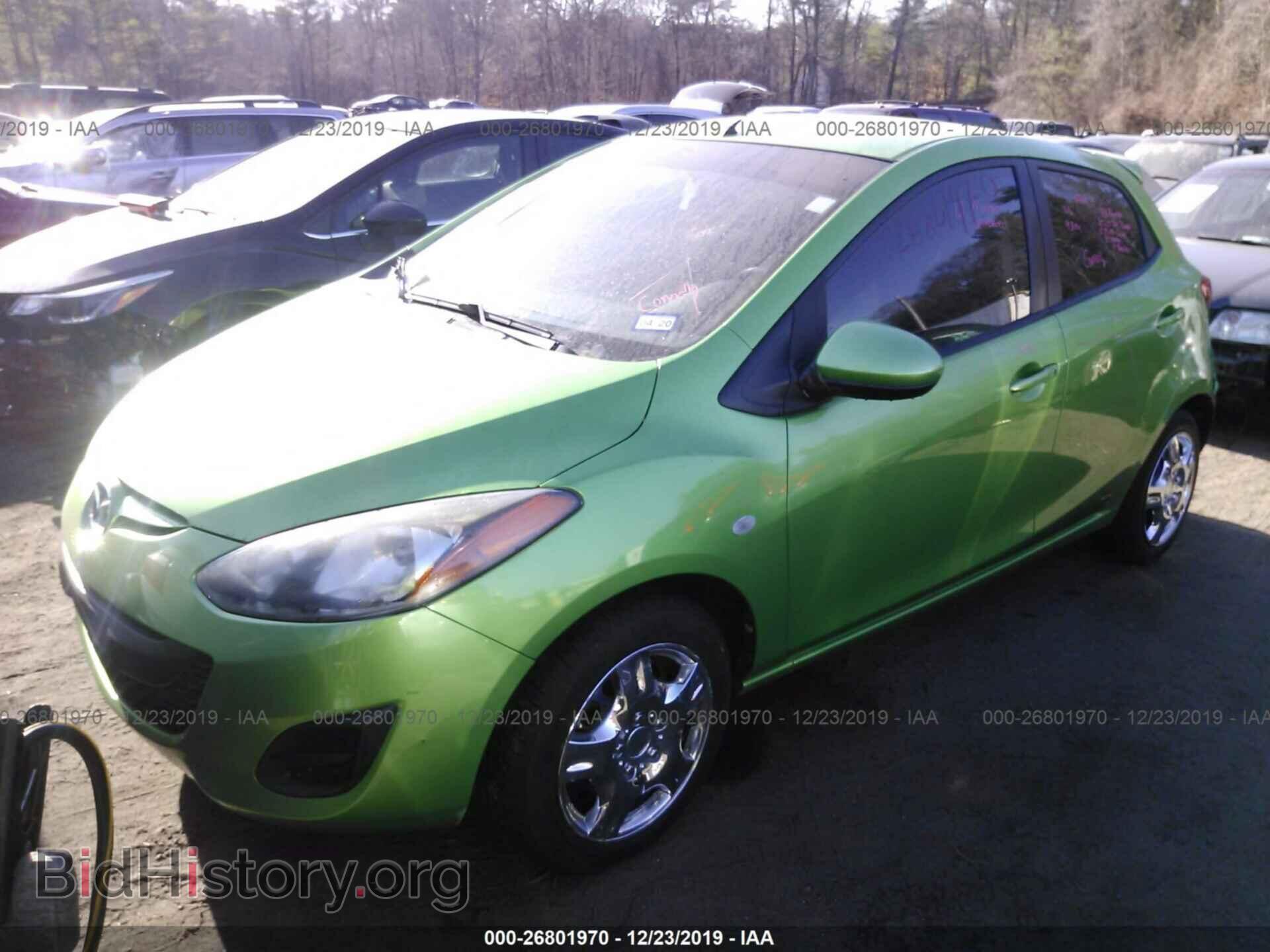 2012 MAZDA MAZDA2 - VIN: JM1DE1KY2C0149638 - Photo 2
