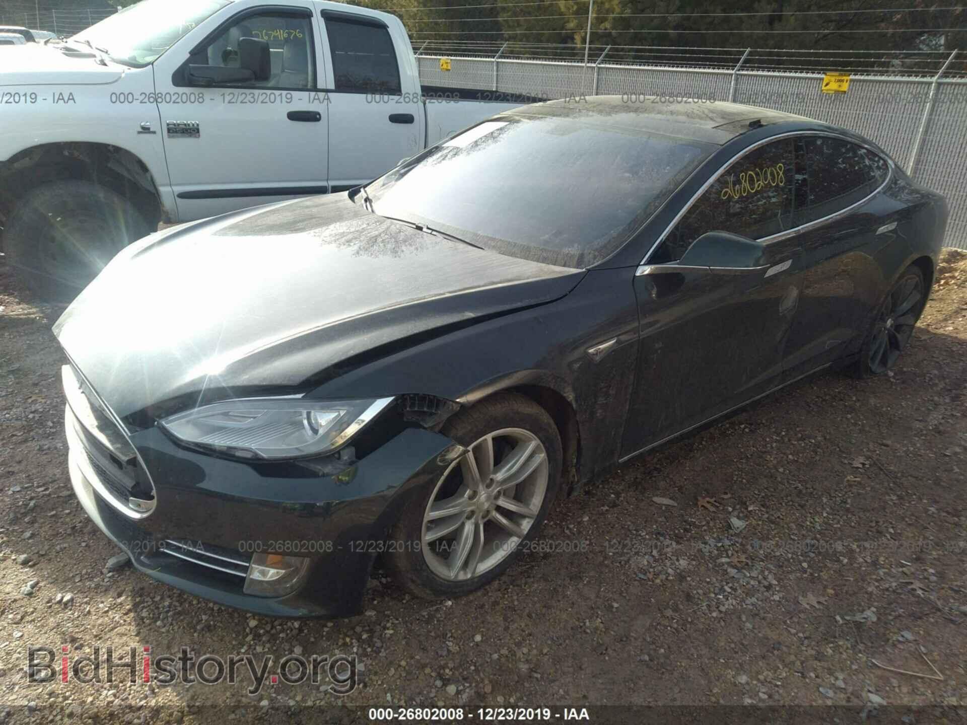 2013 TESLA MODEL S - VIN: 5YJSA1DN7DFP12112 - Фото 2