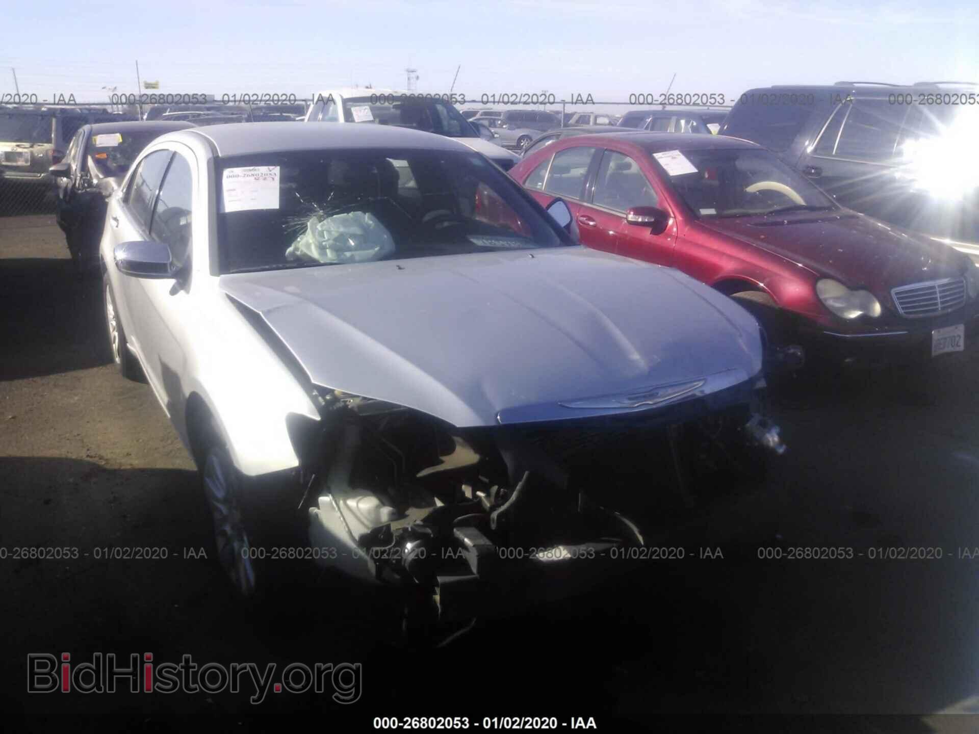 Фотография 1C3CCBAB6CN223980 - CHRYSLER 200 2012
