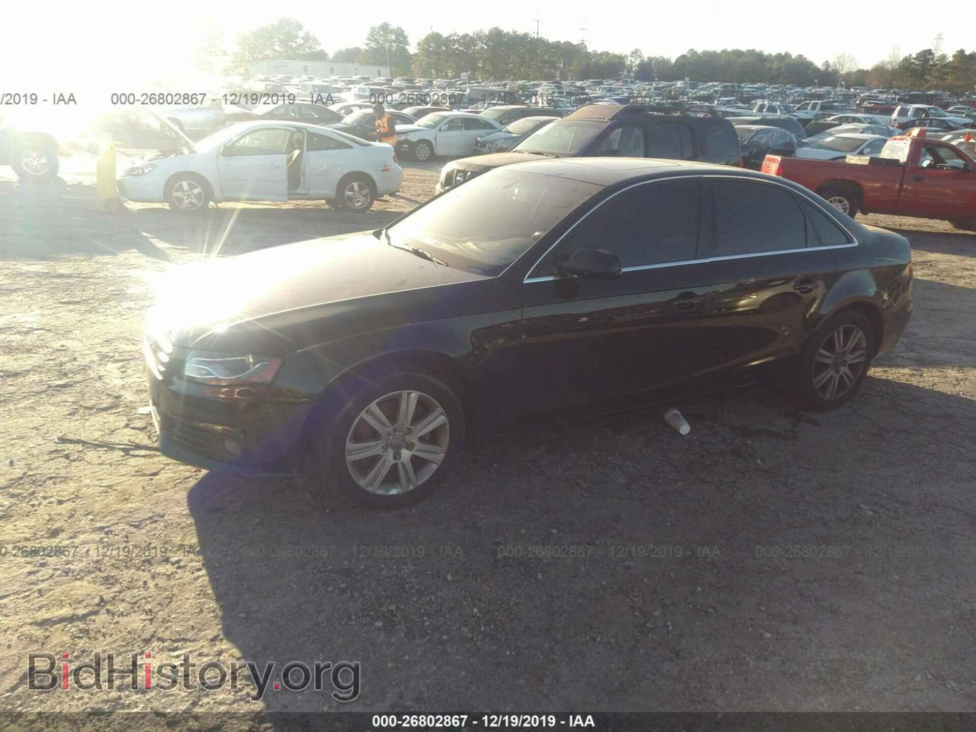 2012 Audi A4 - VIN: WAUBFAFL0CN006299 - Фото 2