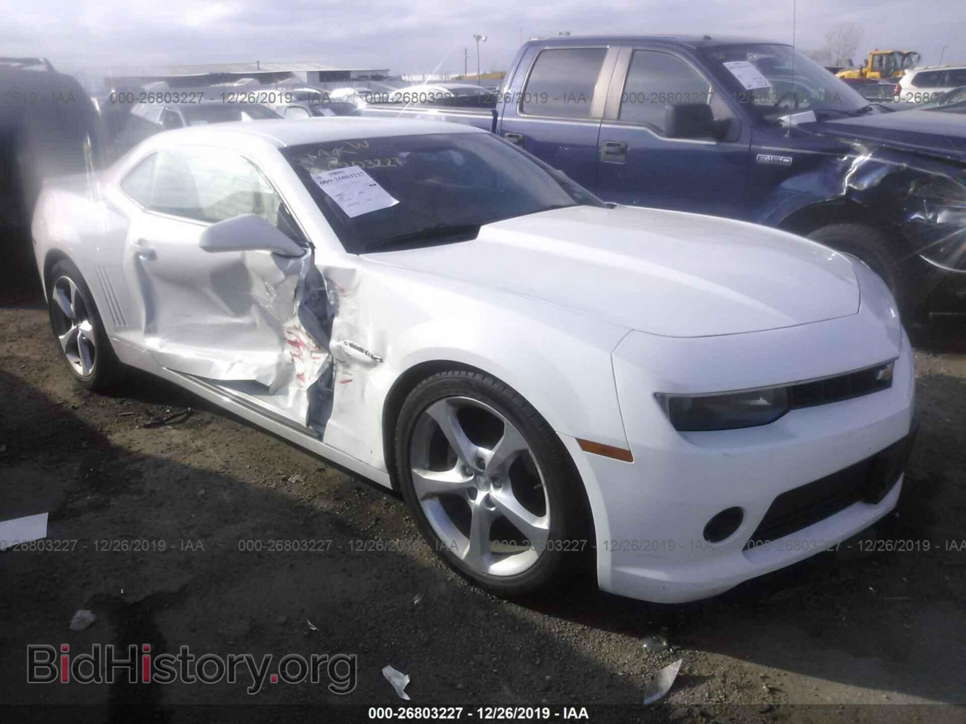 Фотография 2G1FD1E37F9204762 - CHEVROLET CAMARO 2015