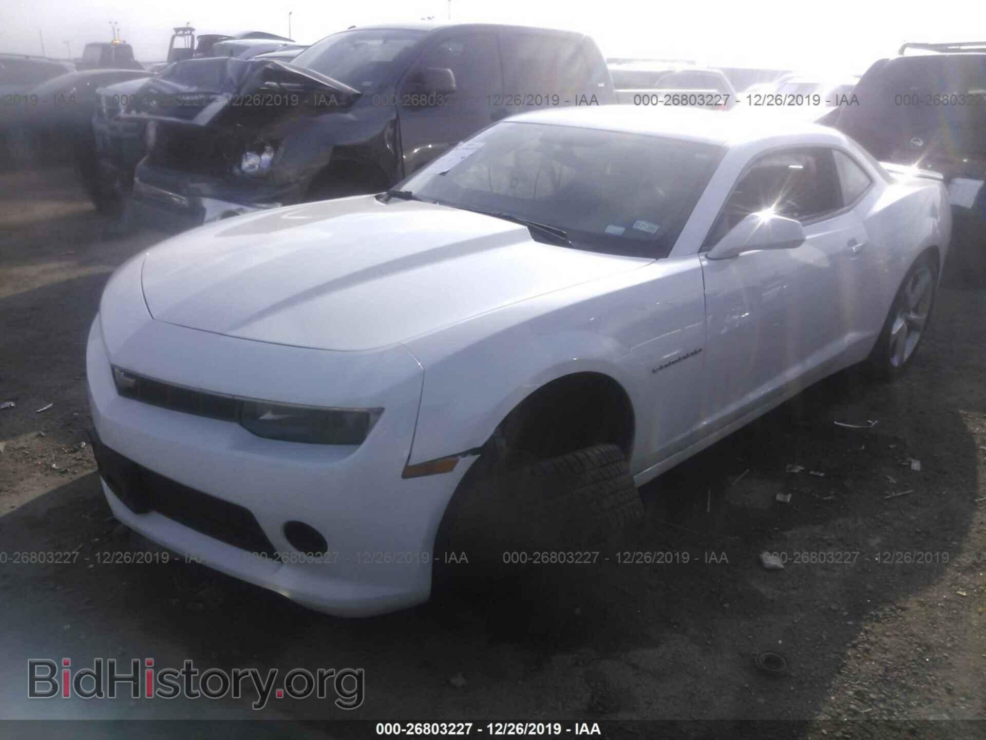 2015 CHEVROLET CAMARO - VIN: 2G1FD1E37F9204762 - Фото 2