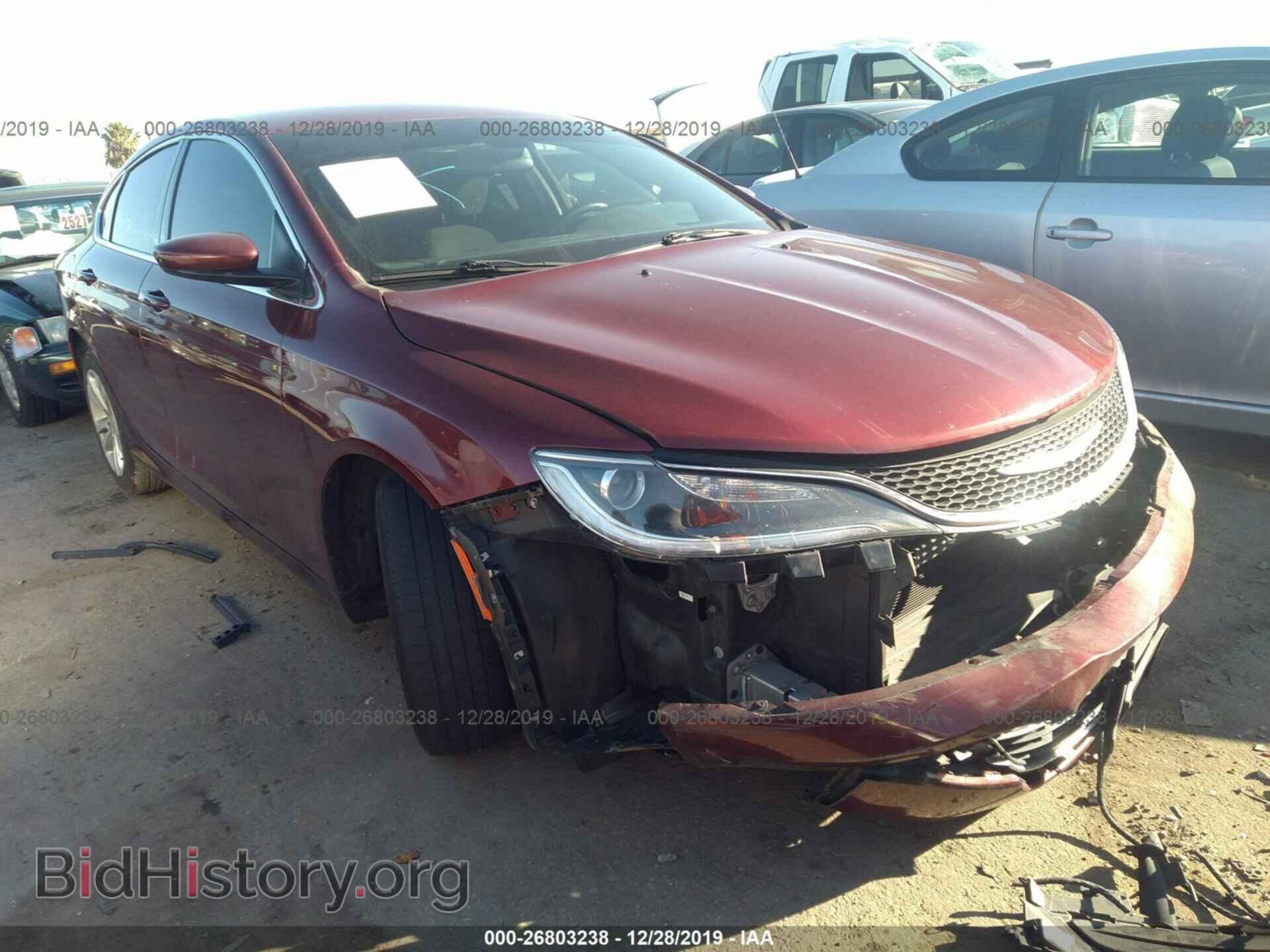 Photo 1C3CCCAB5GN154226 - CHRYSLER 200 2016