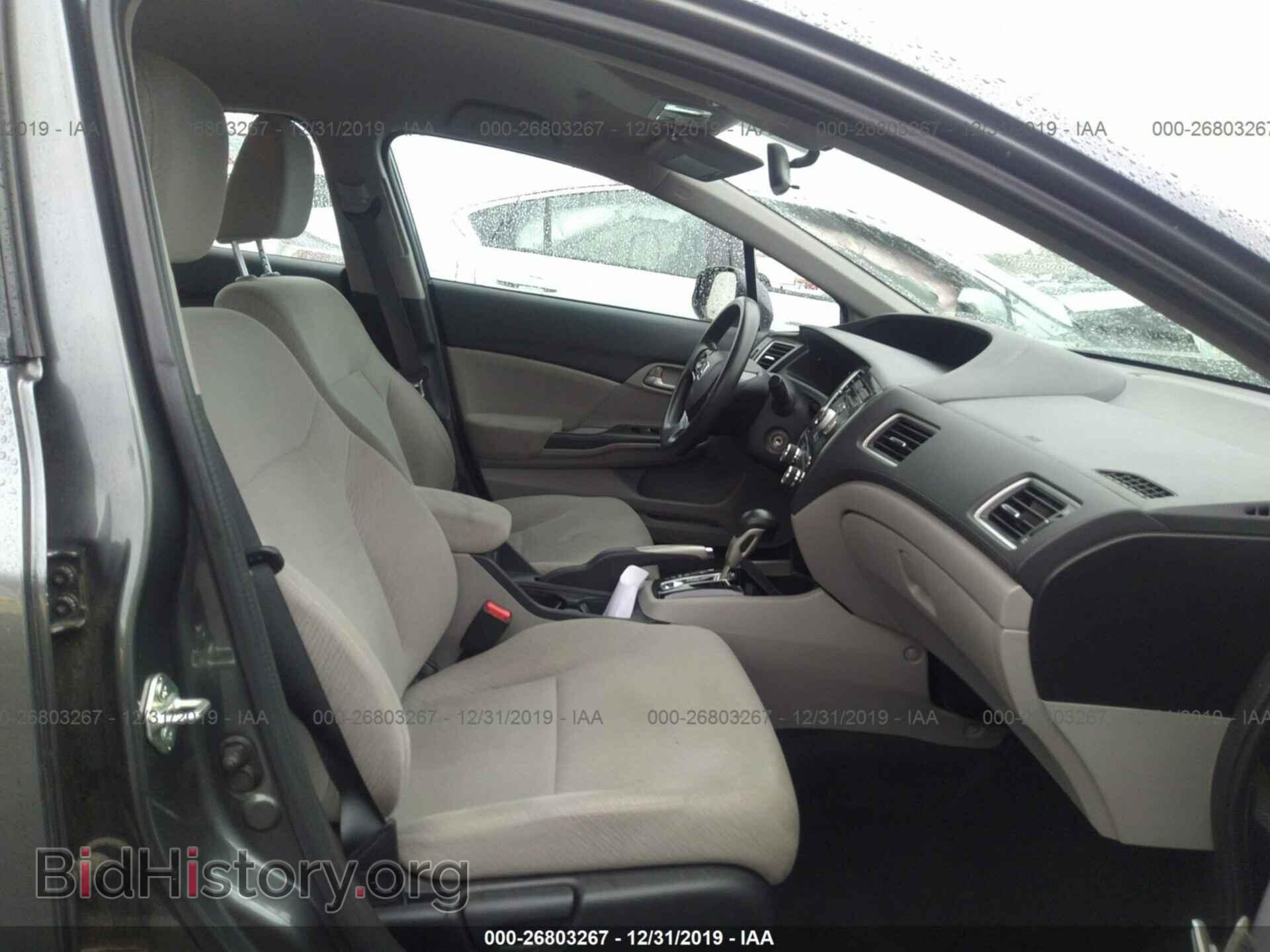 2013 HONDA CIVIC - VIN: 2HGFB2F55DH562921 - Фото 5