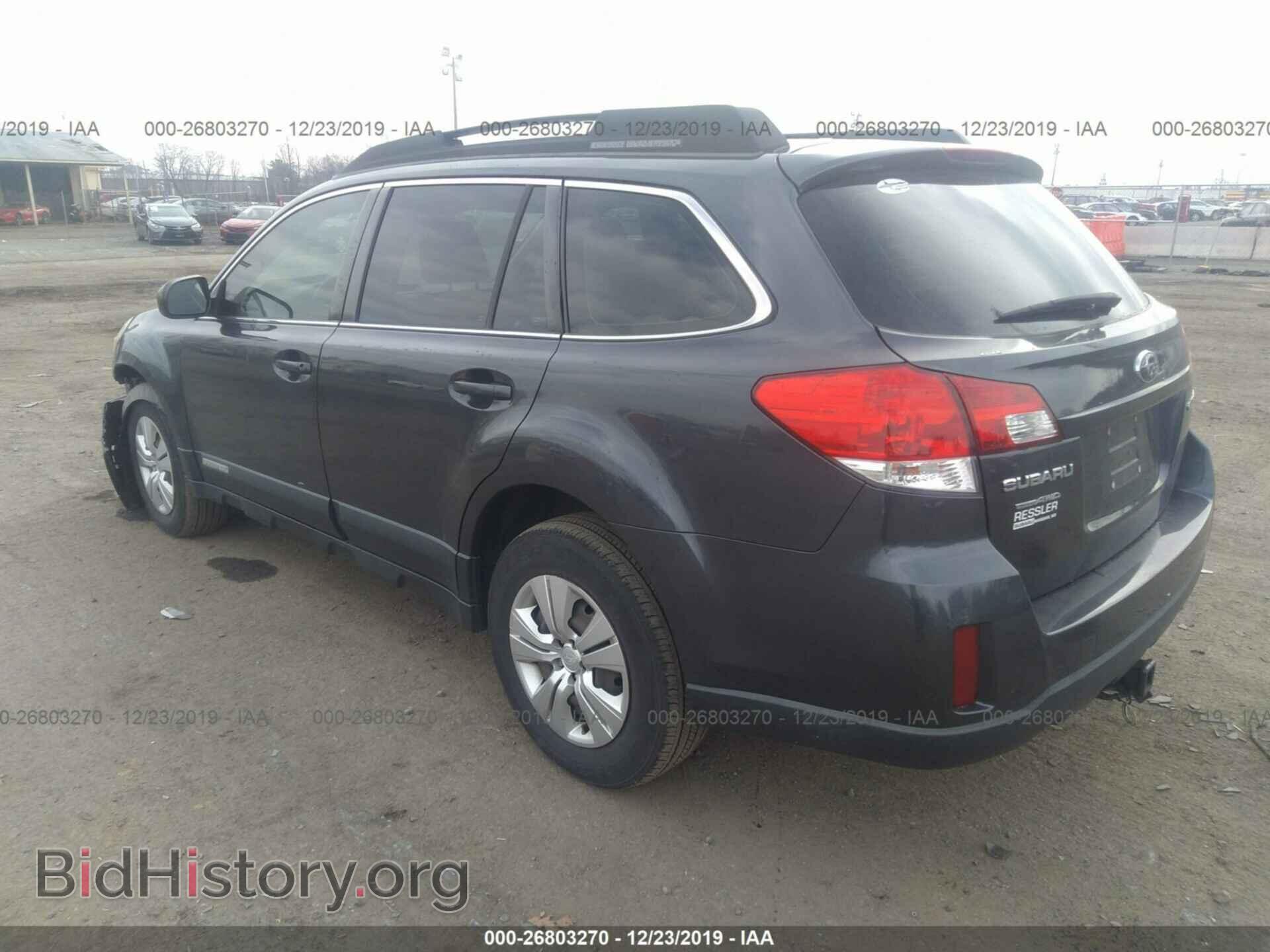 2011 SUBARU OUTBACK - VIN: 4S4BRCAC4B3374648 - Фото 3