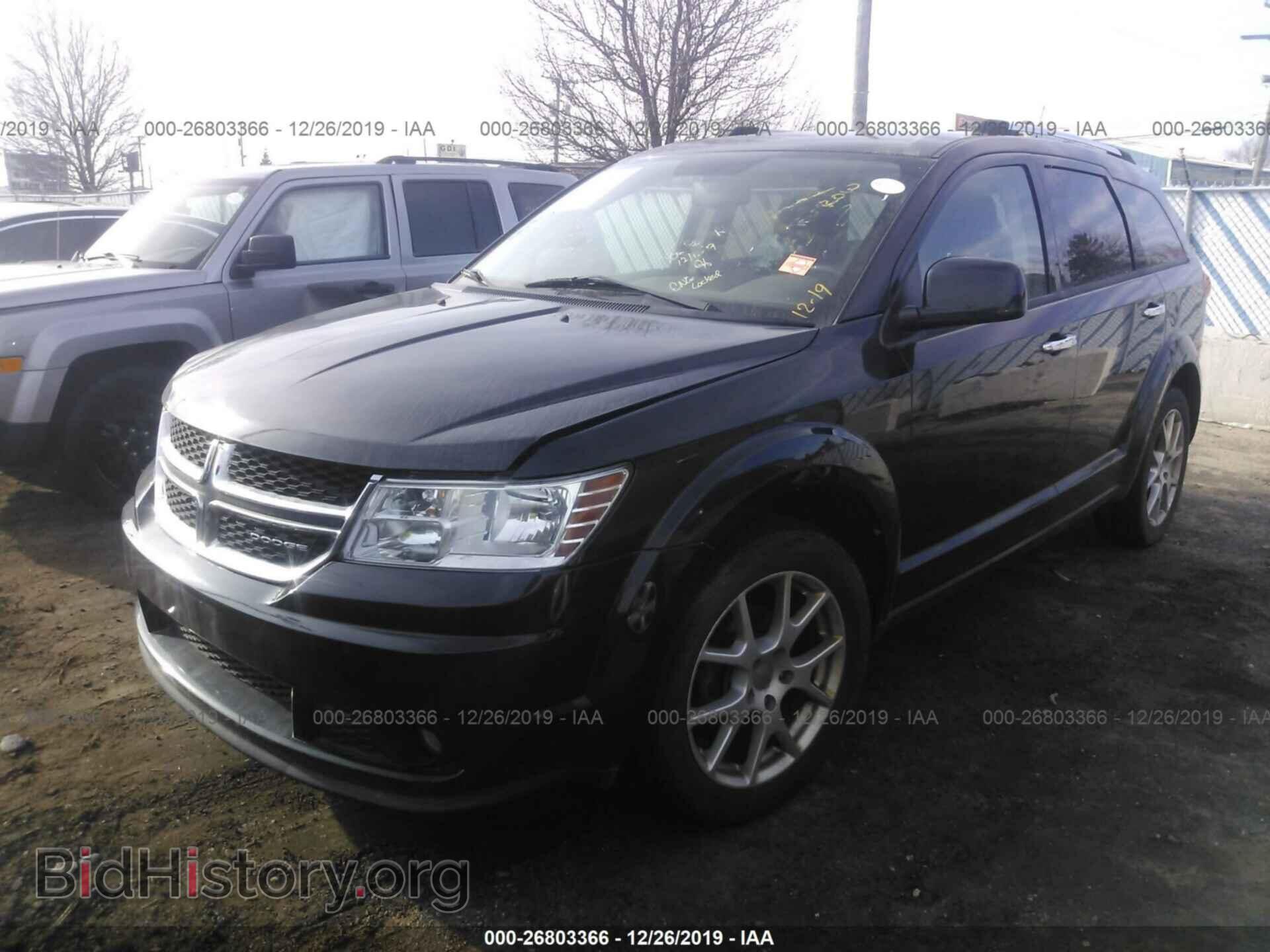 2011 DODGE JOURNEY - VIN: 3D4PG3FG2BT506776 - Фото 2