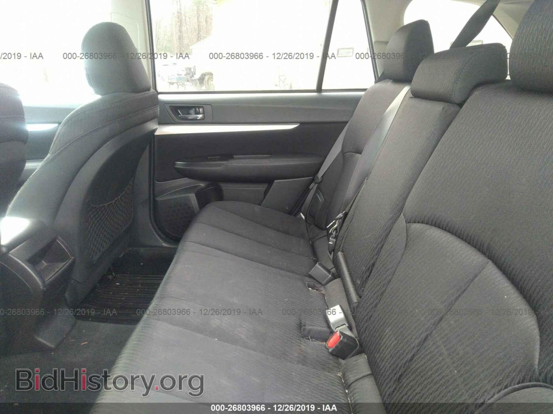 2011 SUBARU OUTBACK - VIN: 4S4BRBCC6B3346373 - Фото 8