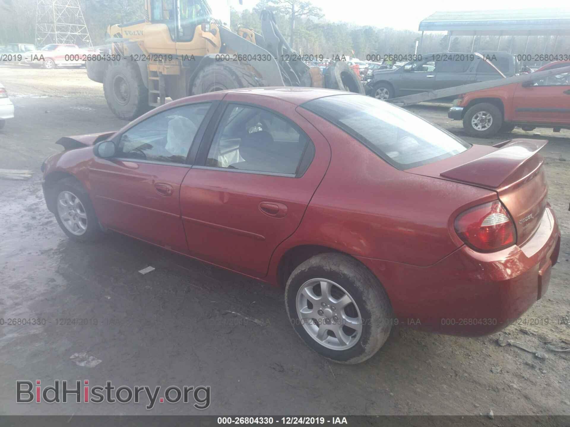 2005 DODGE NEON - VIN: 1B3ES56C15D214883 - Фото 3