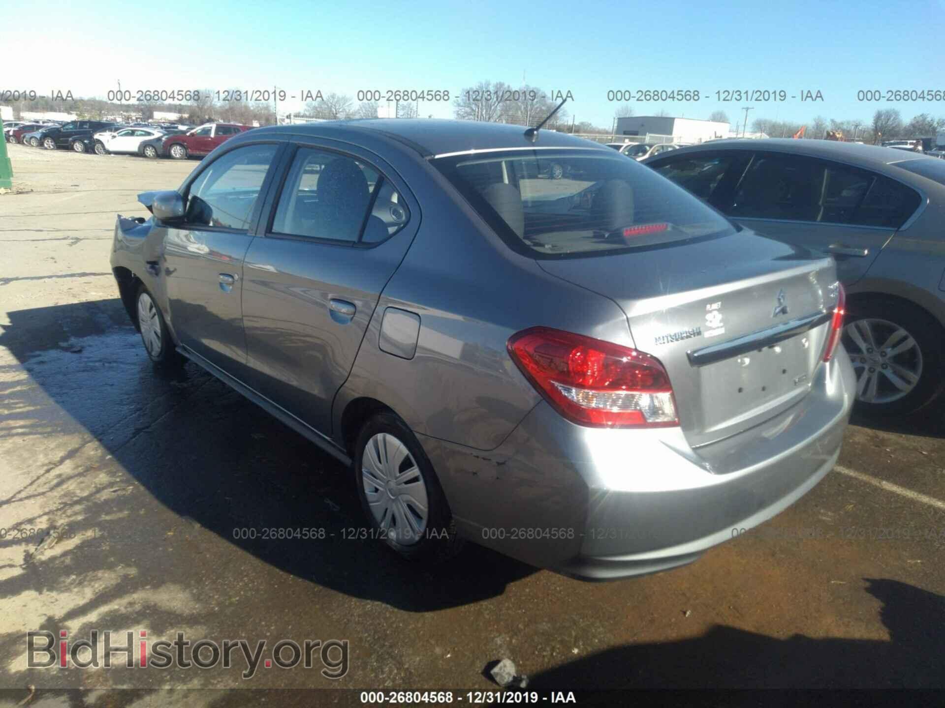 2019 MITSUBISHI MIRAGE - VIN: ML32F3FJ7KHF11319 - Фото 3