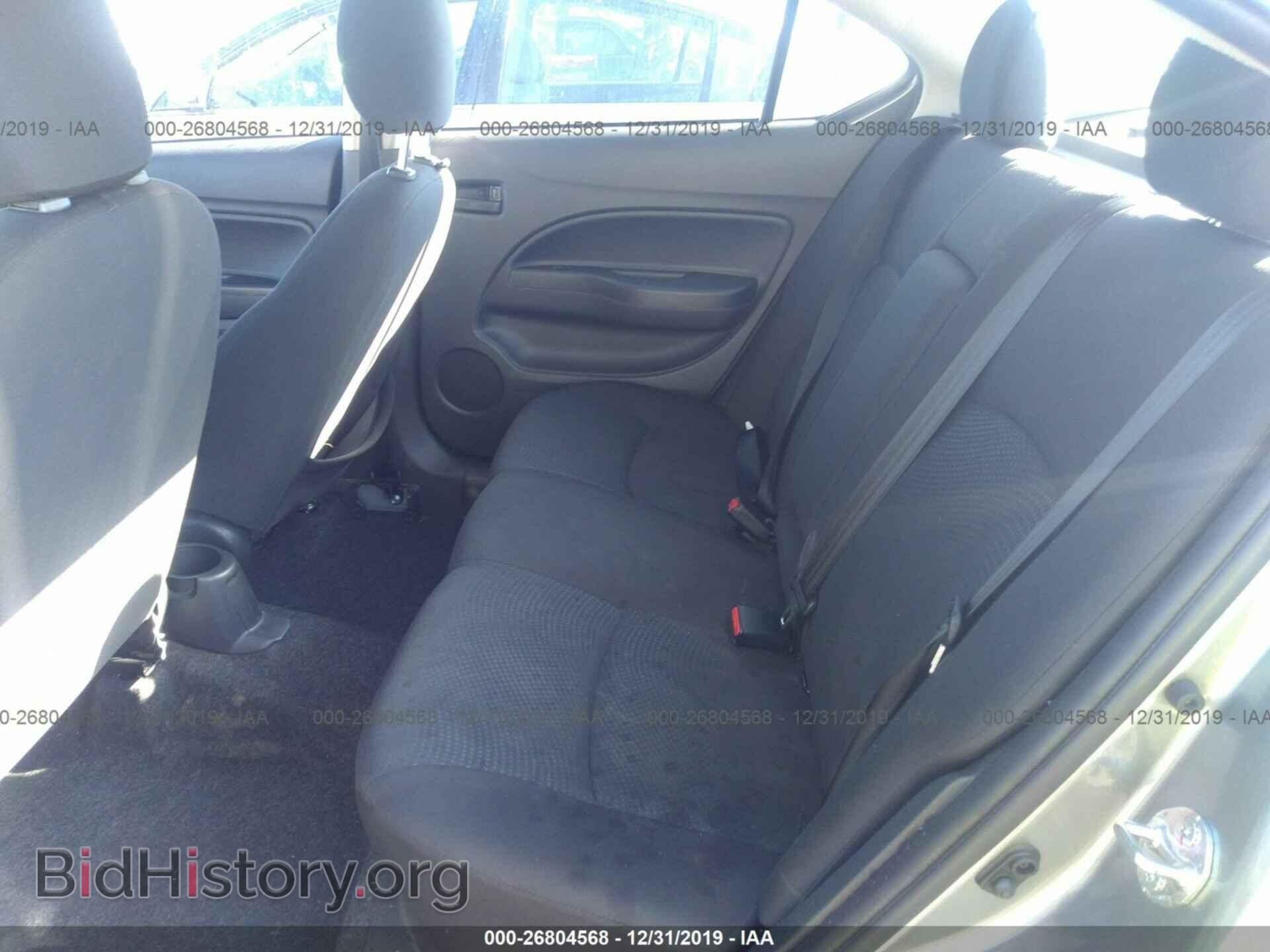 2019 MITSUBISHI MIRAGE - VIN: ML32F3FJ7KHF11319 - Фото 8