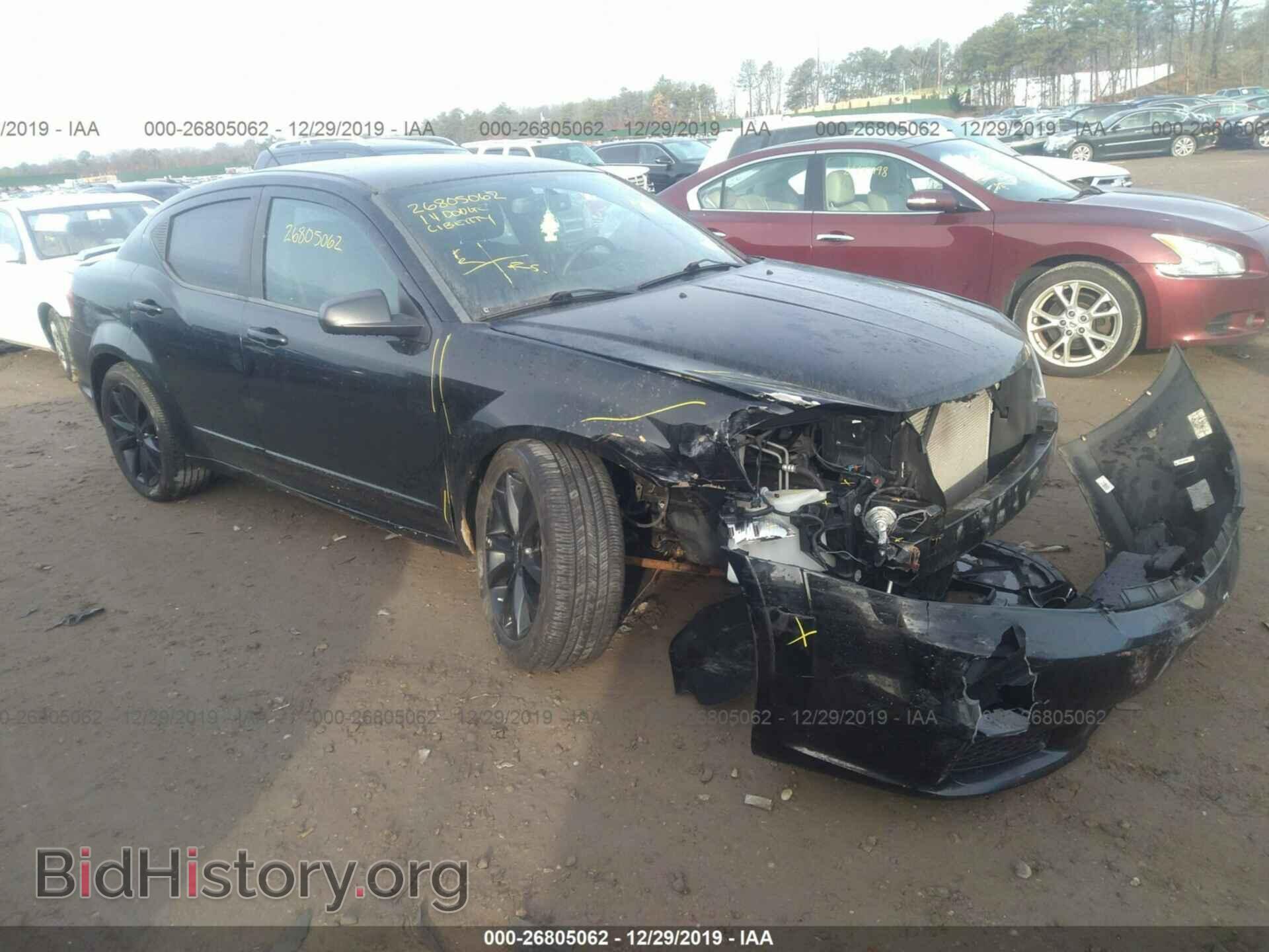 Photo 1C3CDZAB1EN220073 - DODGE AVENGER 2014