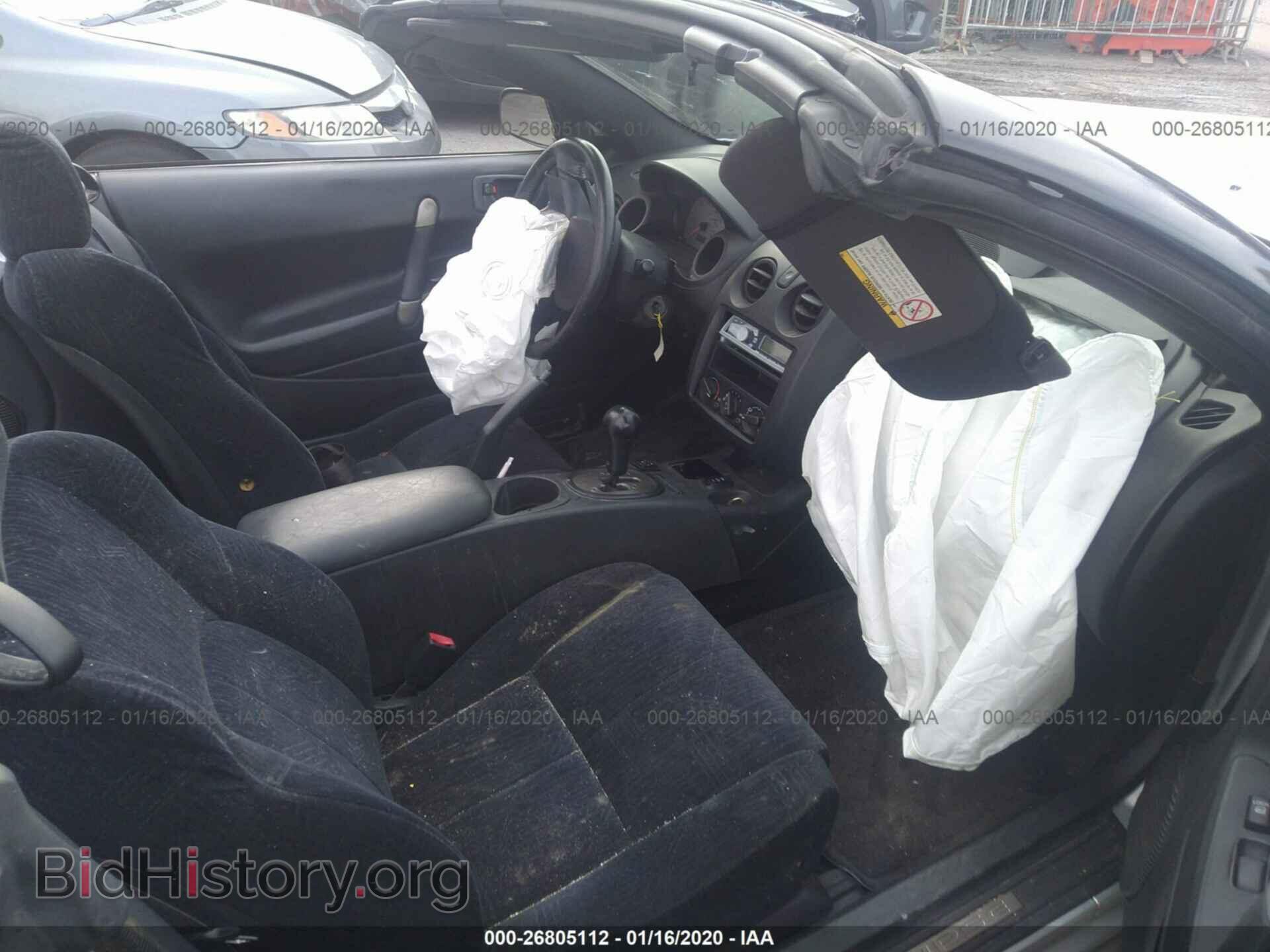 2001 MITSUBISHI ECLIPSE - VIN: 4A3AE85H31E136644 - Photo 5