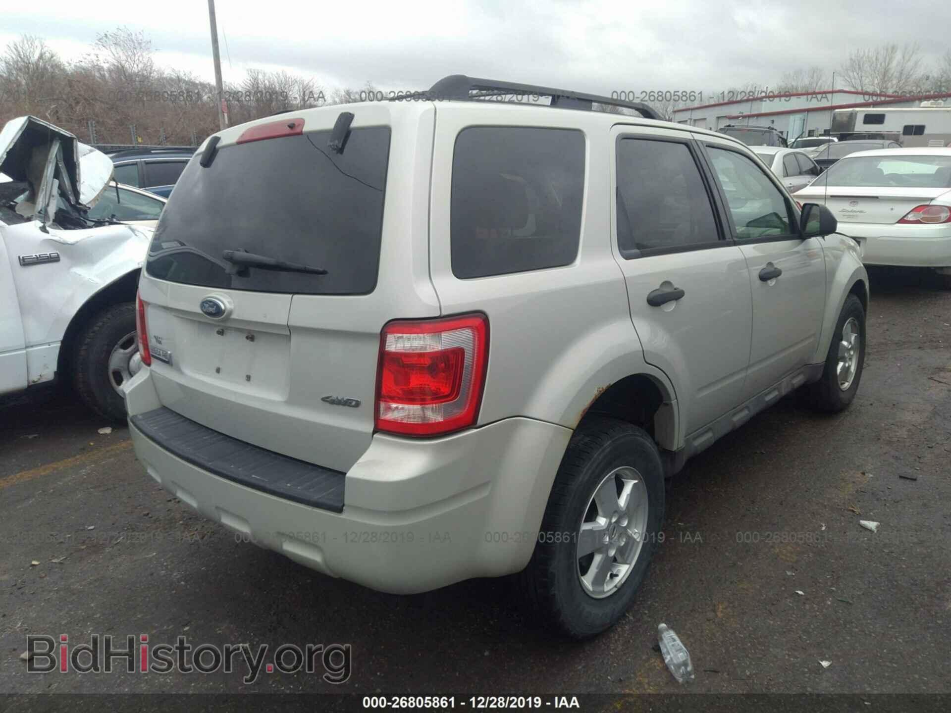 2009 FORD ESCAPE - VIN: 1FMCU93799KB21542 - Фото 4