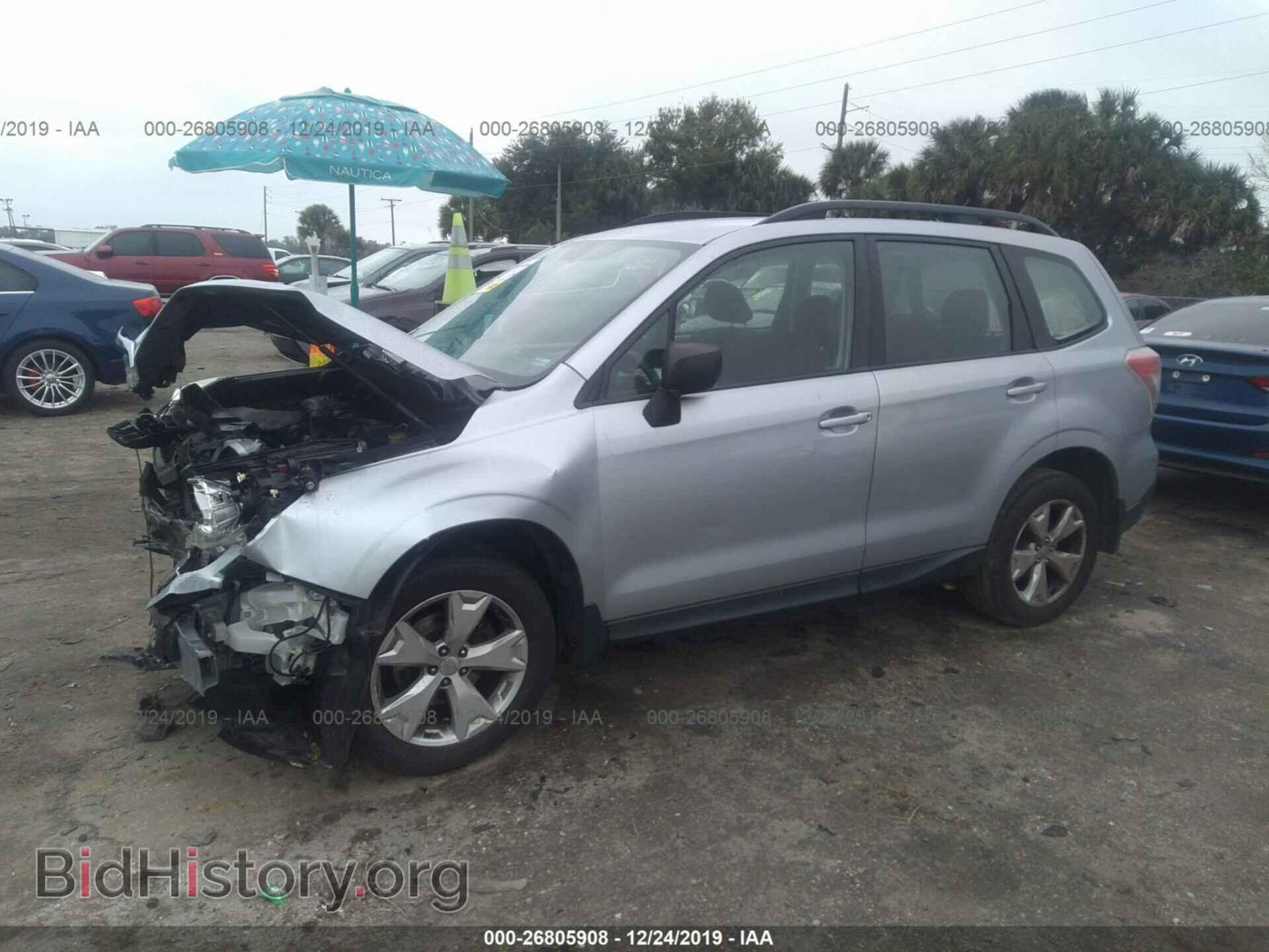 2015 SUBARU FORESTER - VIN: JF2SJABC5FH558697 - Фото 2