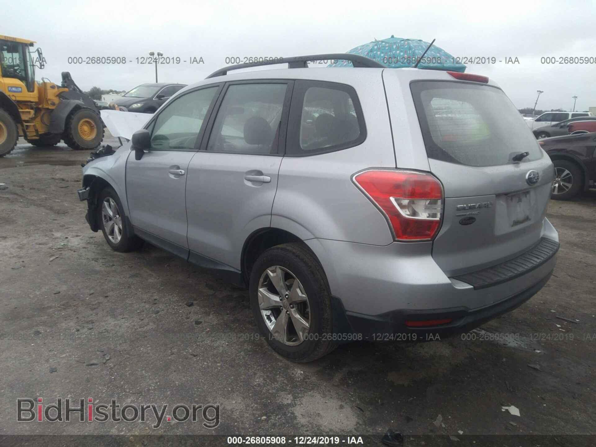 2015 SUBARU FORESTER - VIN: JF2SJABC5FH558697 - Фото 3
