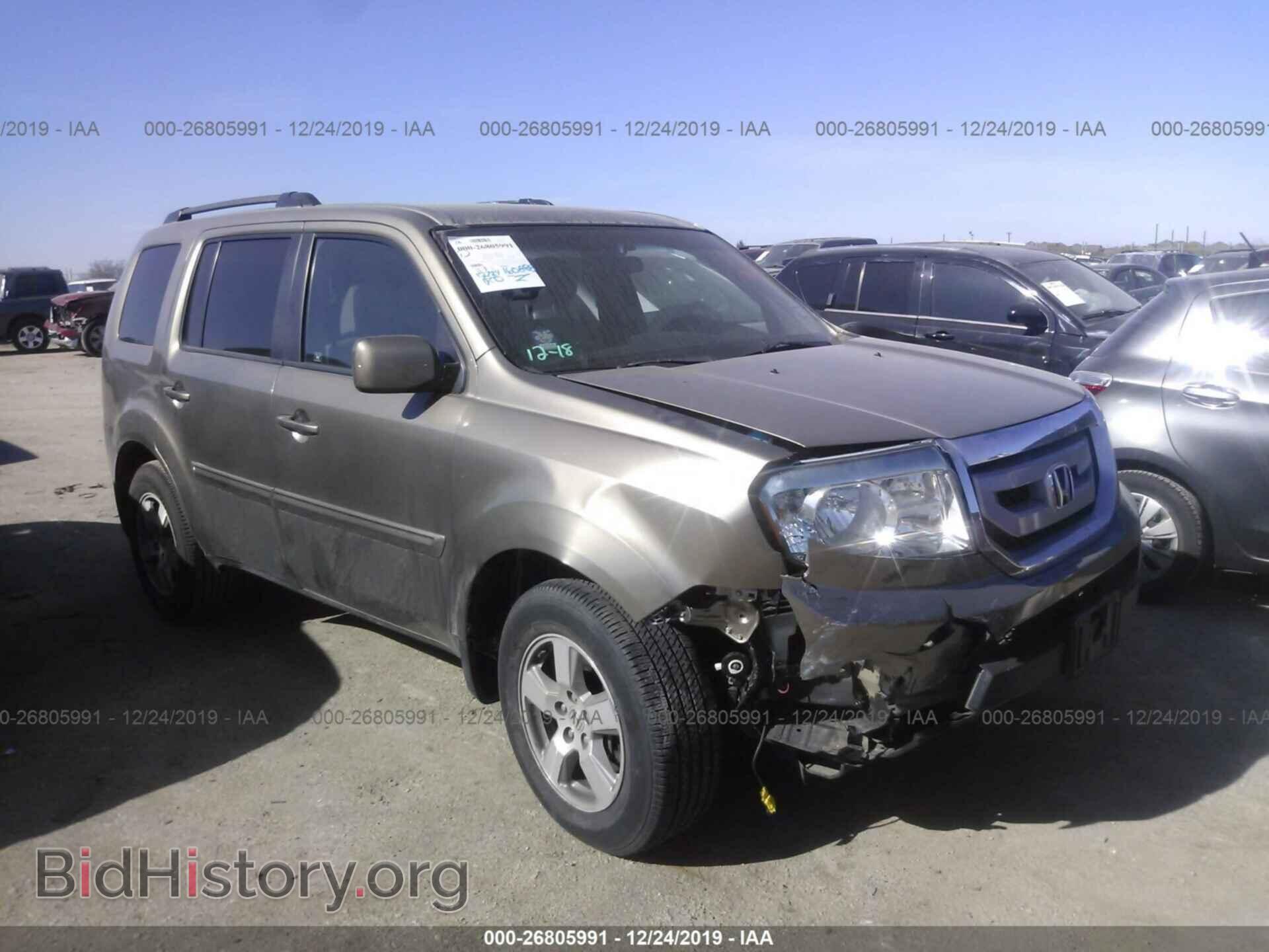 Фотография 5FNYF3H49BB018219 - HONDA PILOT 2011