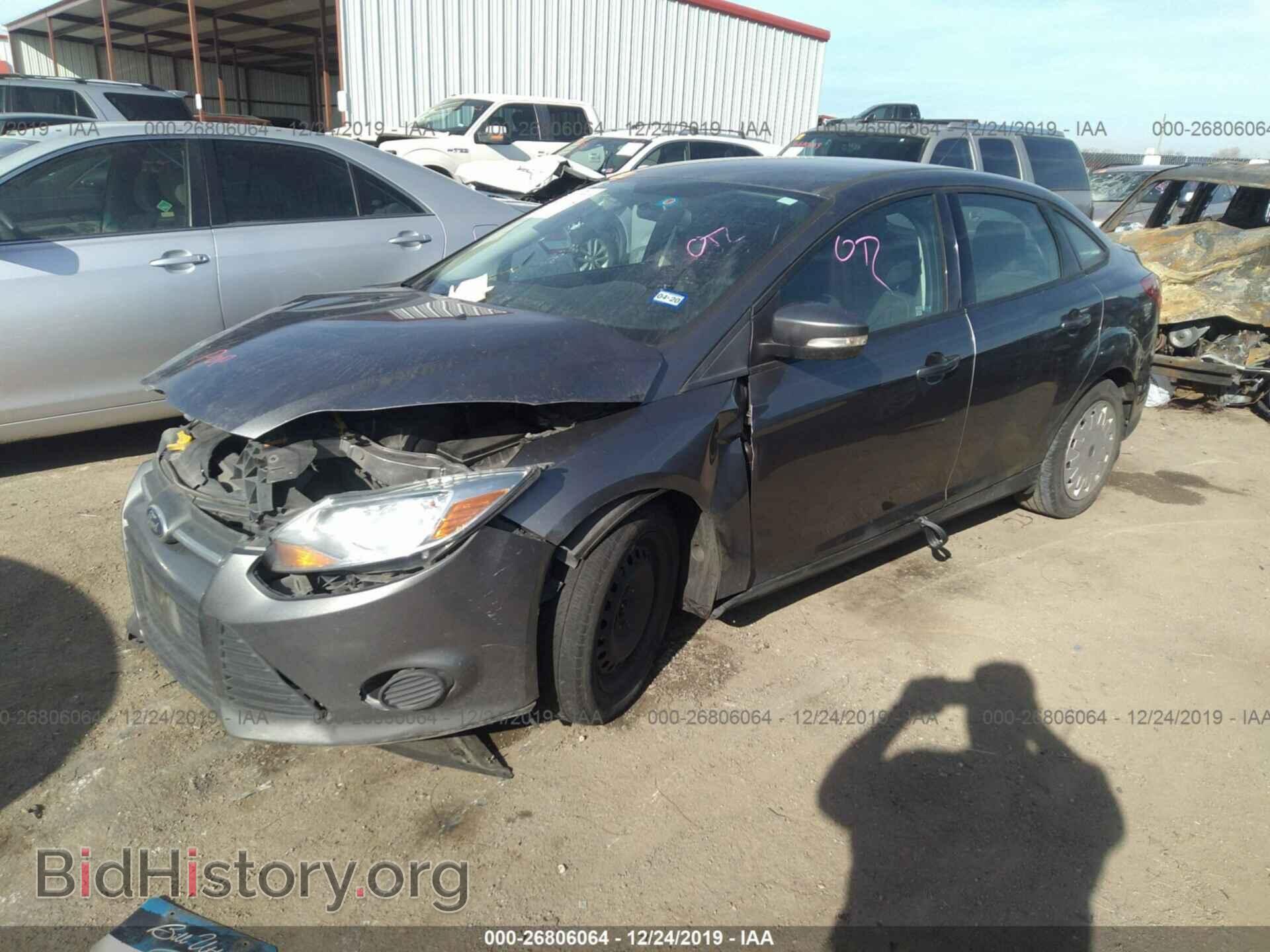 2014 FORD FOCUS - VIN: 1FADP3F2XEL311177 - Фото 2