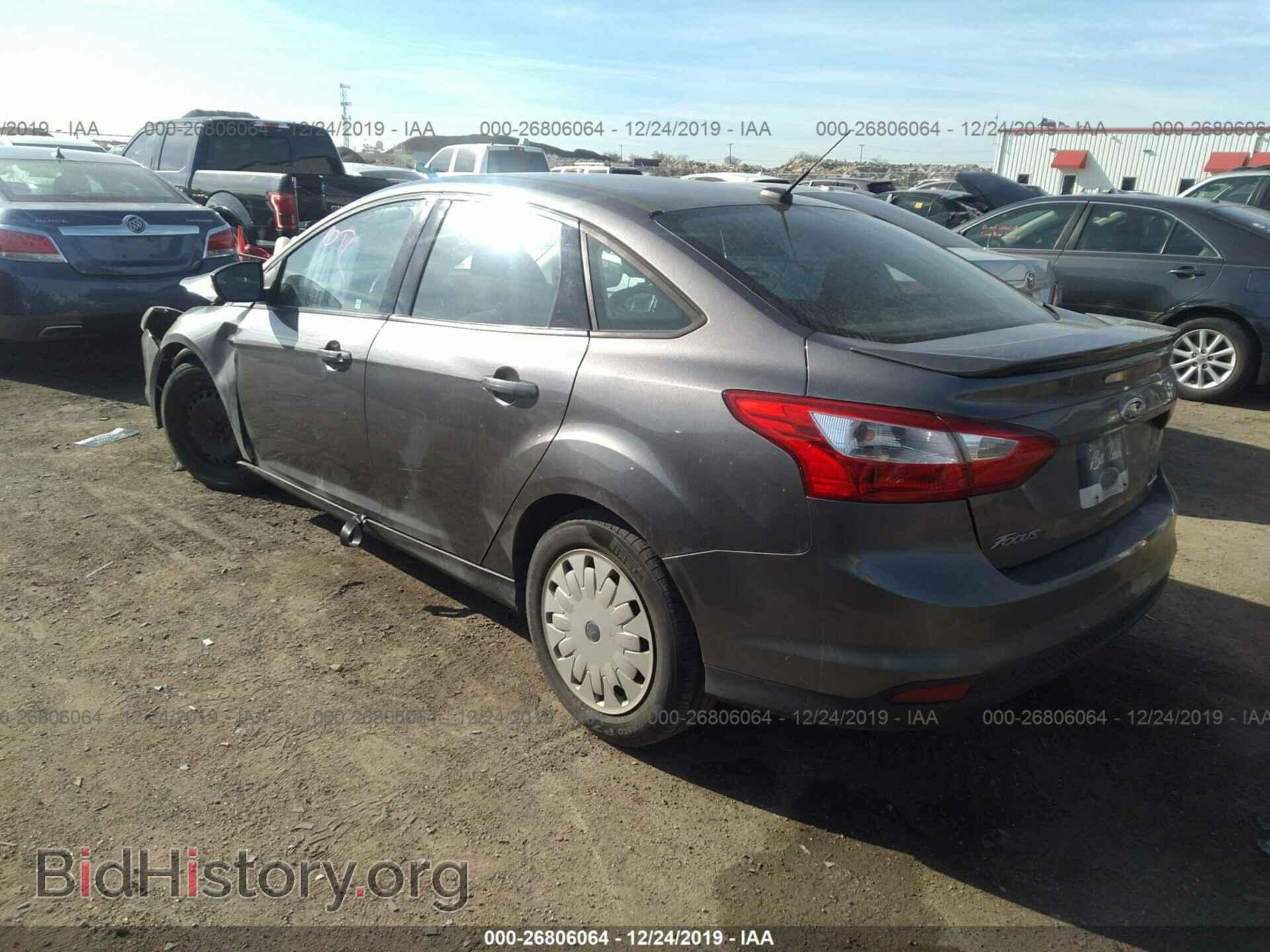 2014 FORD FOCUS - VIN: 1FADP3F2XEL311177 - Фото 3