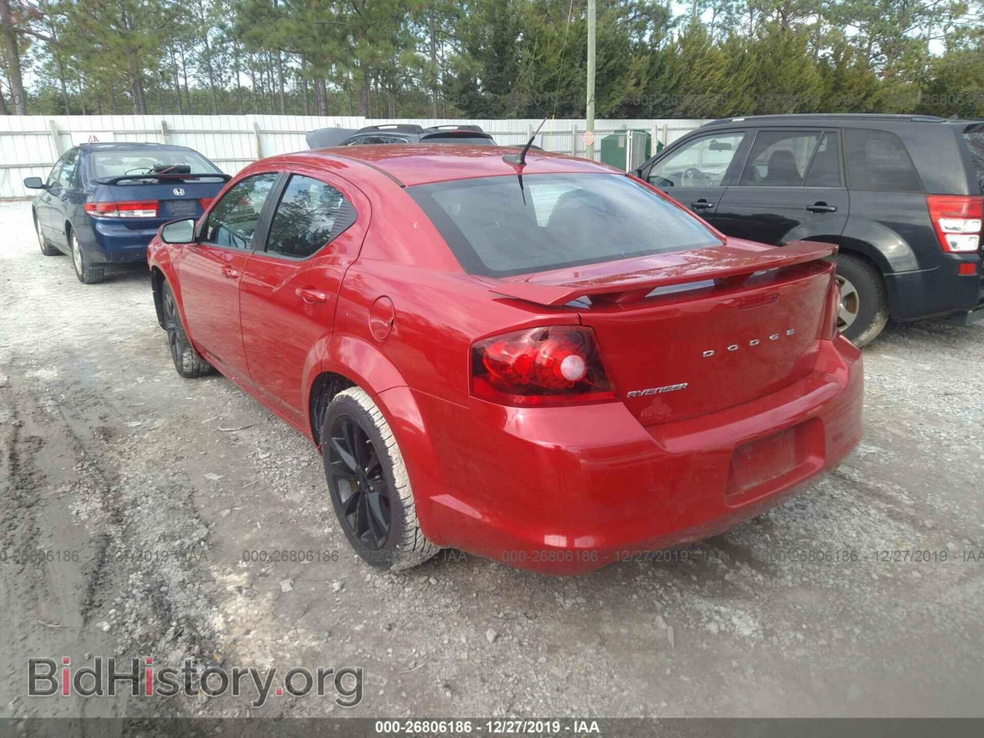 2013 DODGE AVENGER - VIN: 1C3CDZCB0DN664413 - Photo 3