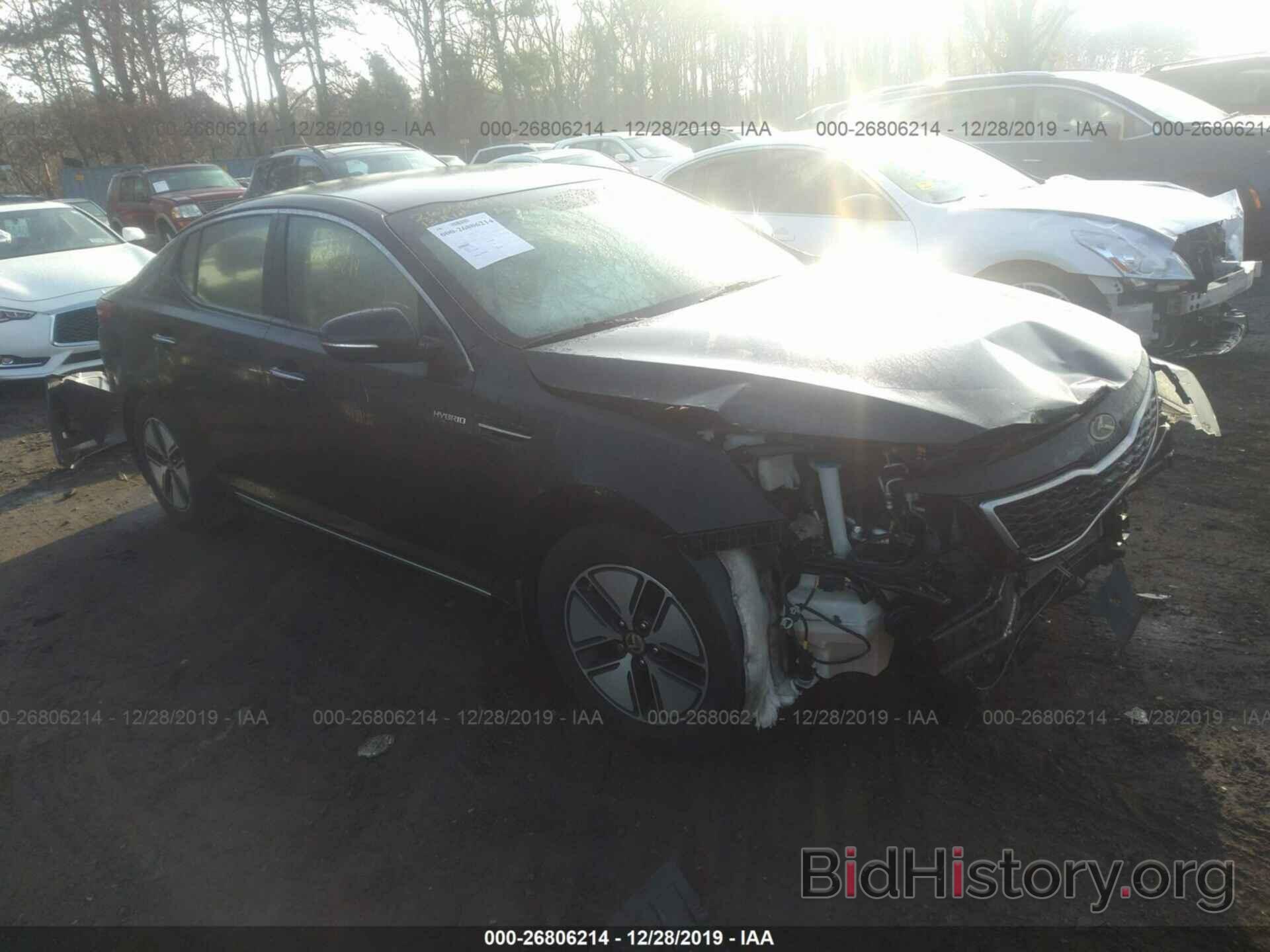 Photo KNAGM4AD5D5061538 - KIA OPTIMA HYBRID 2013