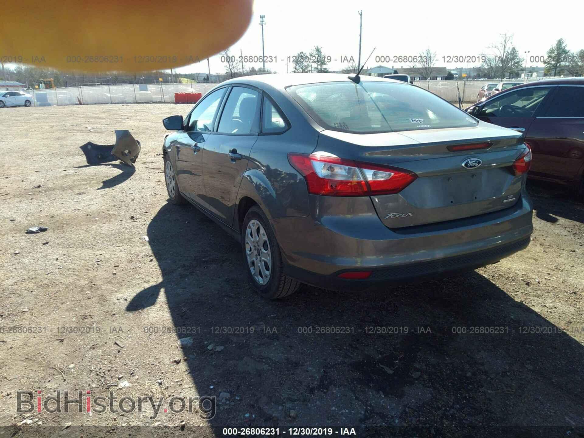 2012 FORD FOCUS - VIN: 1FAHP3F26CL444050 - Photo 3