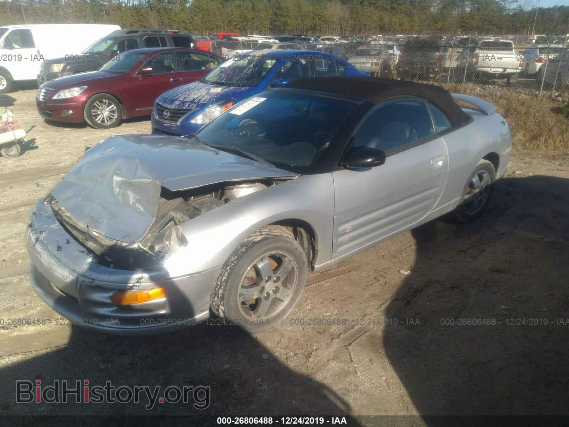 2003 MITSUBISHI ECLIPSE - VIN: 4A3AE45G13E129954 - Фото 2