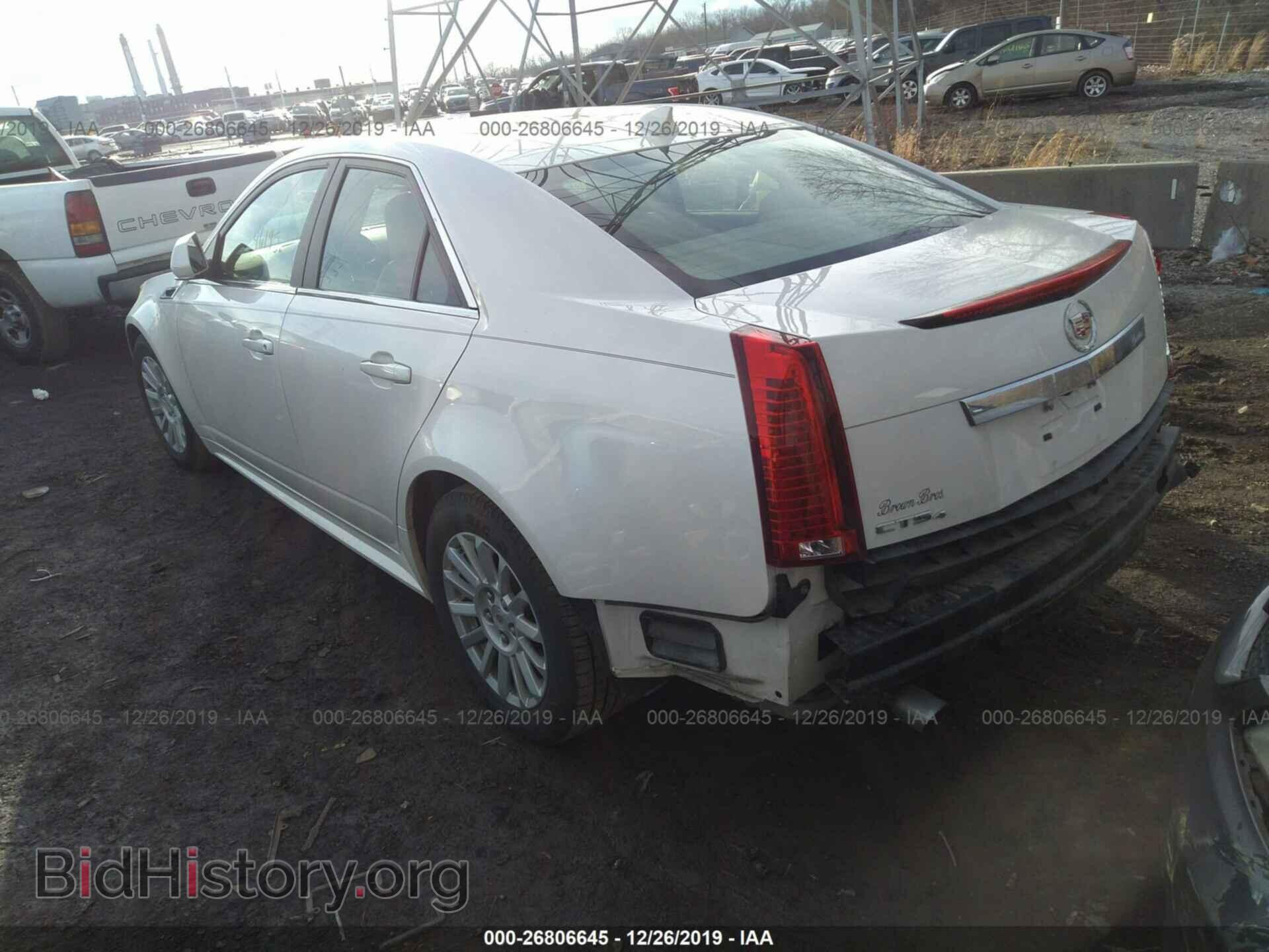 2012 CADILLAC CTS - VIN: 1G6DG5E55C0114789 - Фото 3