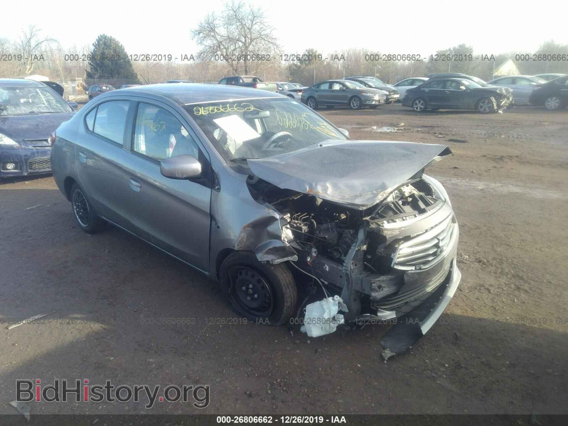 Photo ML32F3FJ2HHF19627 - MITSUBISHI MIRAGE 2017