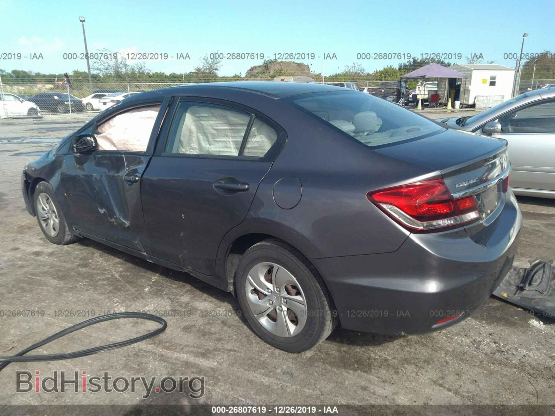 2015 HONDA CIVIC - VIN: 19XFB2F56FE019929 - Фото 3