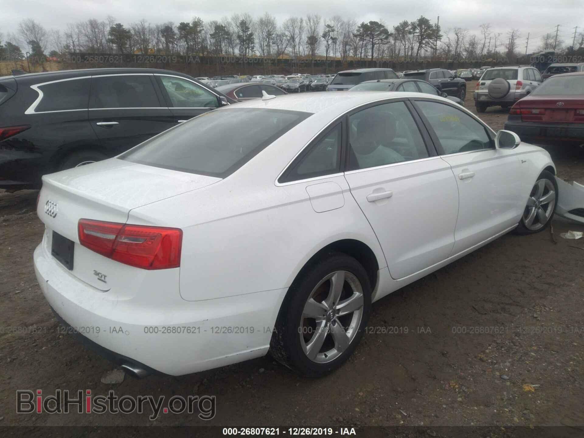 2012 AUDI A6 - VIN: WAUBGAFC9CN010896 - Photo 4
