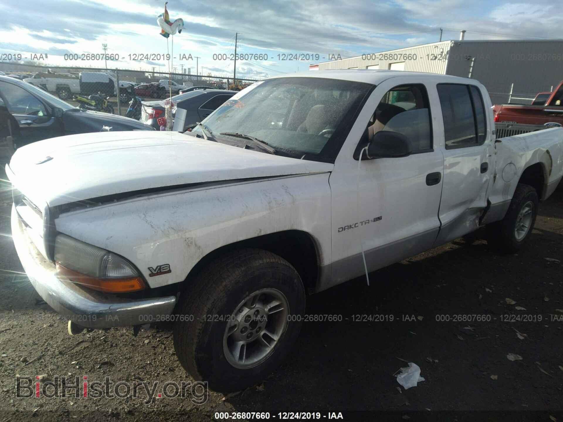 2000 DODGE DAKOTA - VIN: 1B7GL2AN7YS754248 - Фото 2